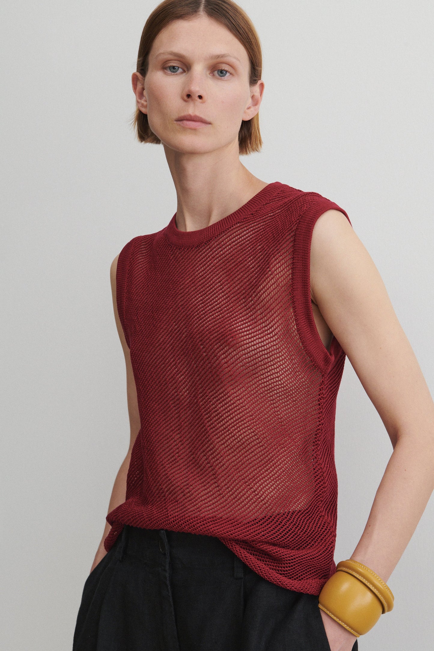 Rachel Comey | Rhett Tank Charcoal Multi