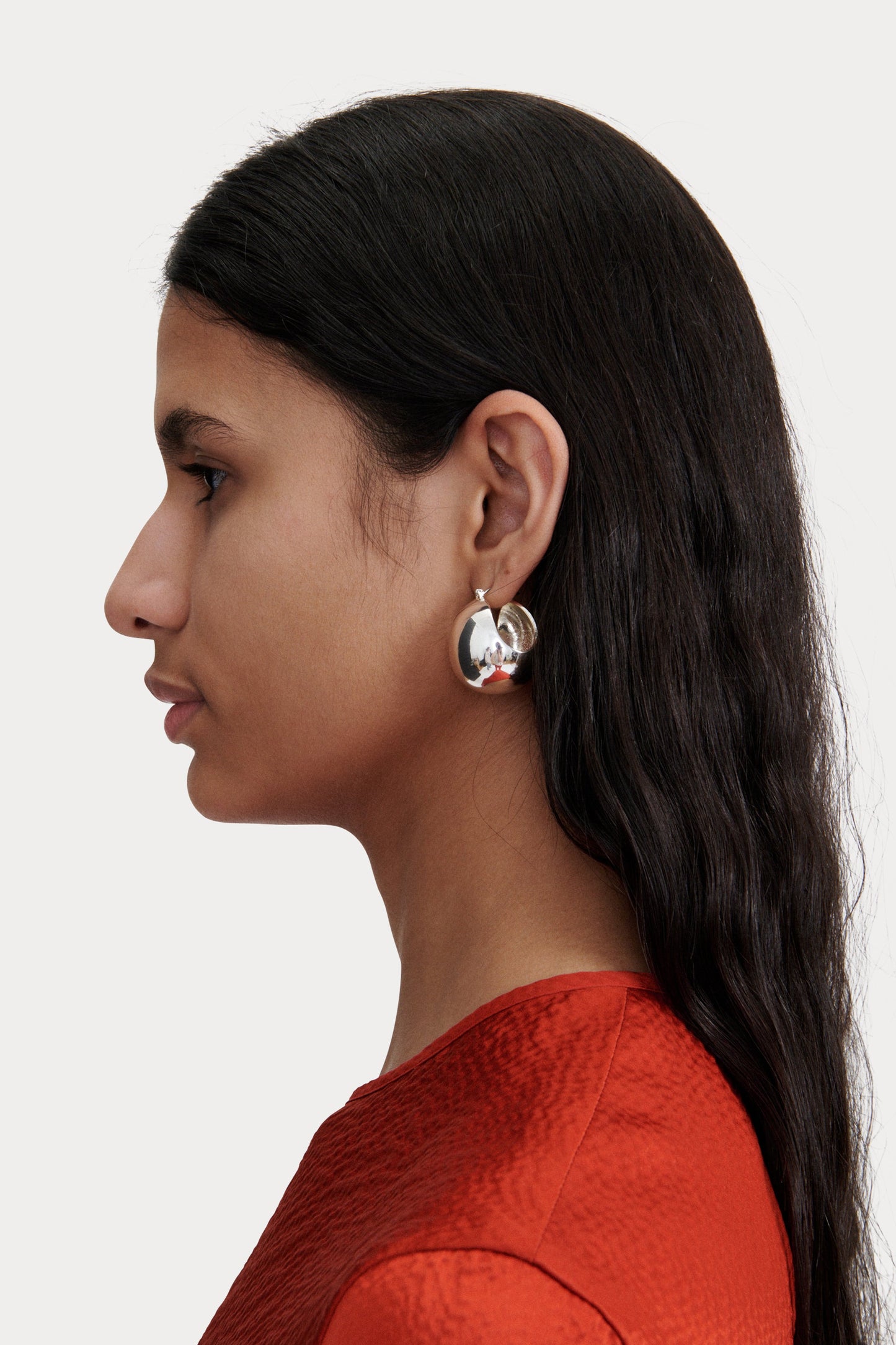 Rachel Comey | Large Keel Hoop Silver