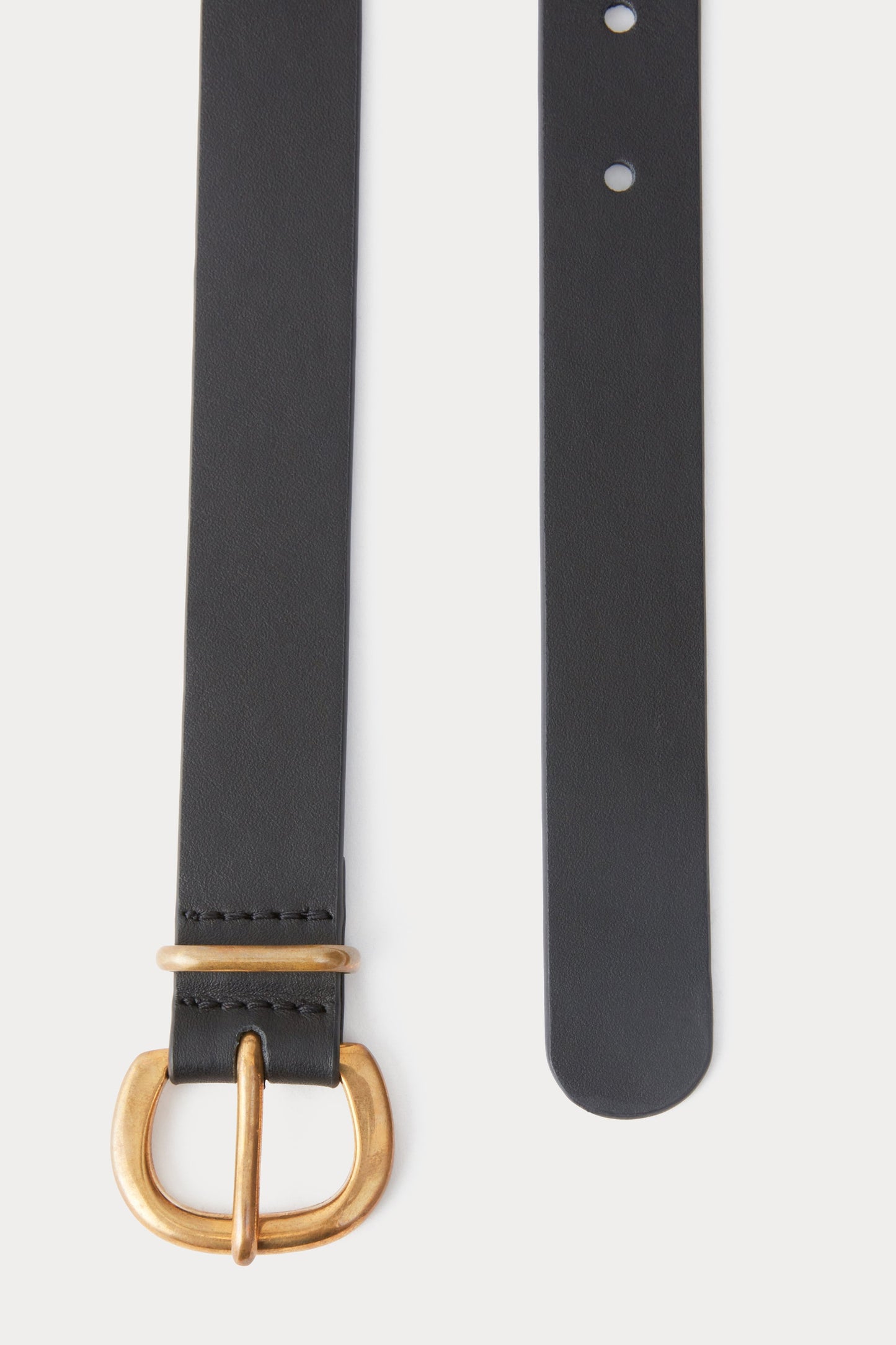 Rachel Comey | Thin Estate Belt Black\/Gold