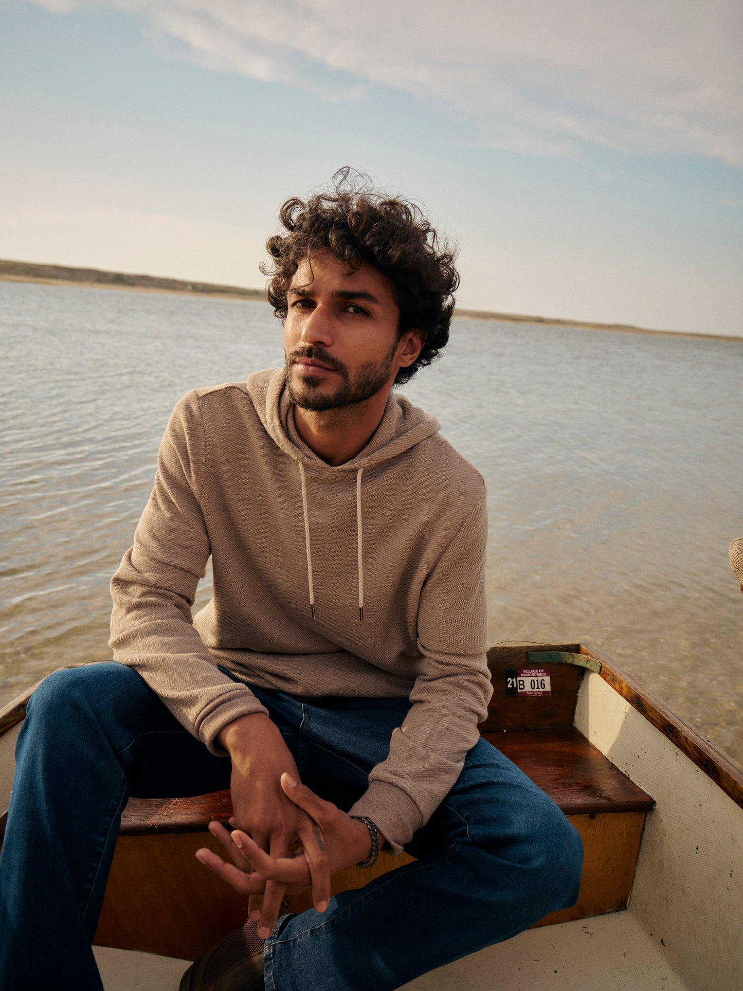 Fair Harbor Tailwind Hoodie - Oak