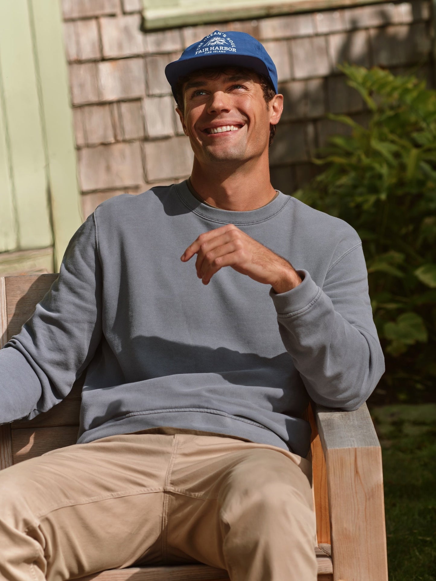 Fair Harbor Saltaire Crewneck - Seapine