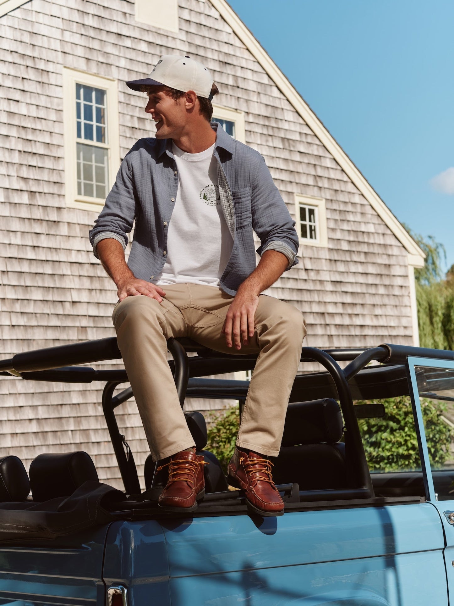 Fair Harbor Oceanfront Shirt - Maritime