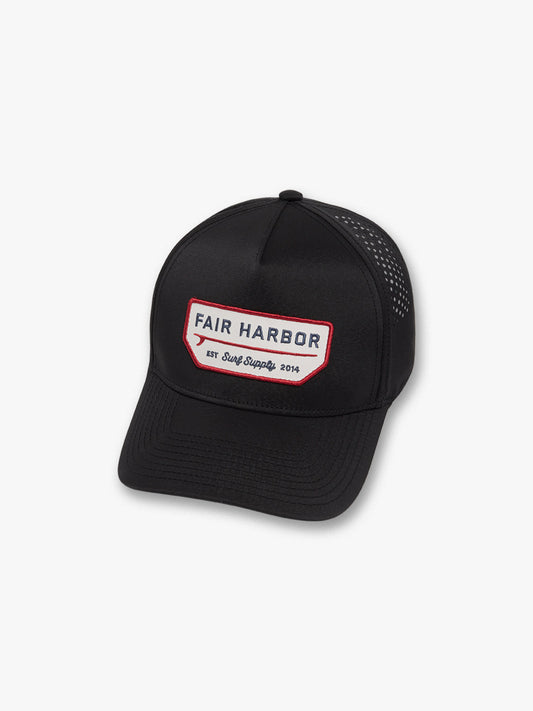 Fair Harbor Athletic Hat - Surf Supply Black
