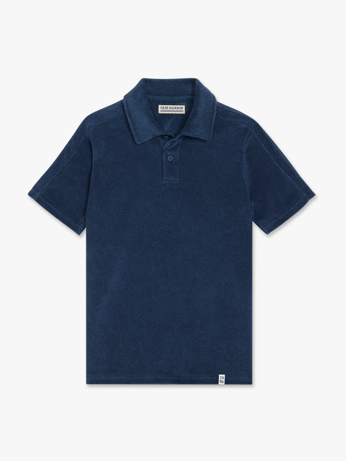 Fair Harbor Kids Ravello Terry Polo - Navy