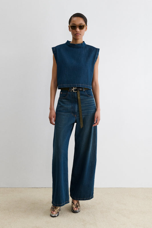 Rachel Comey | Dero Pant Muddy Indigo