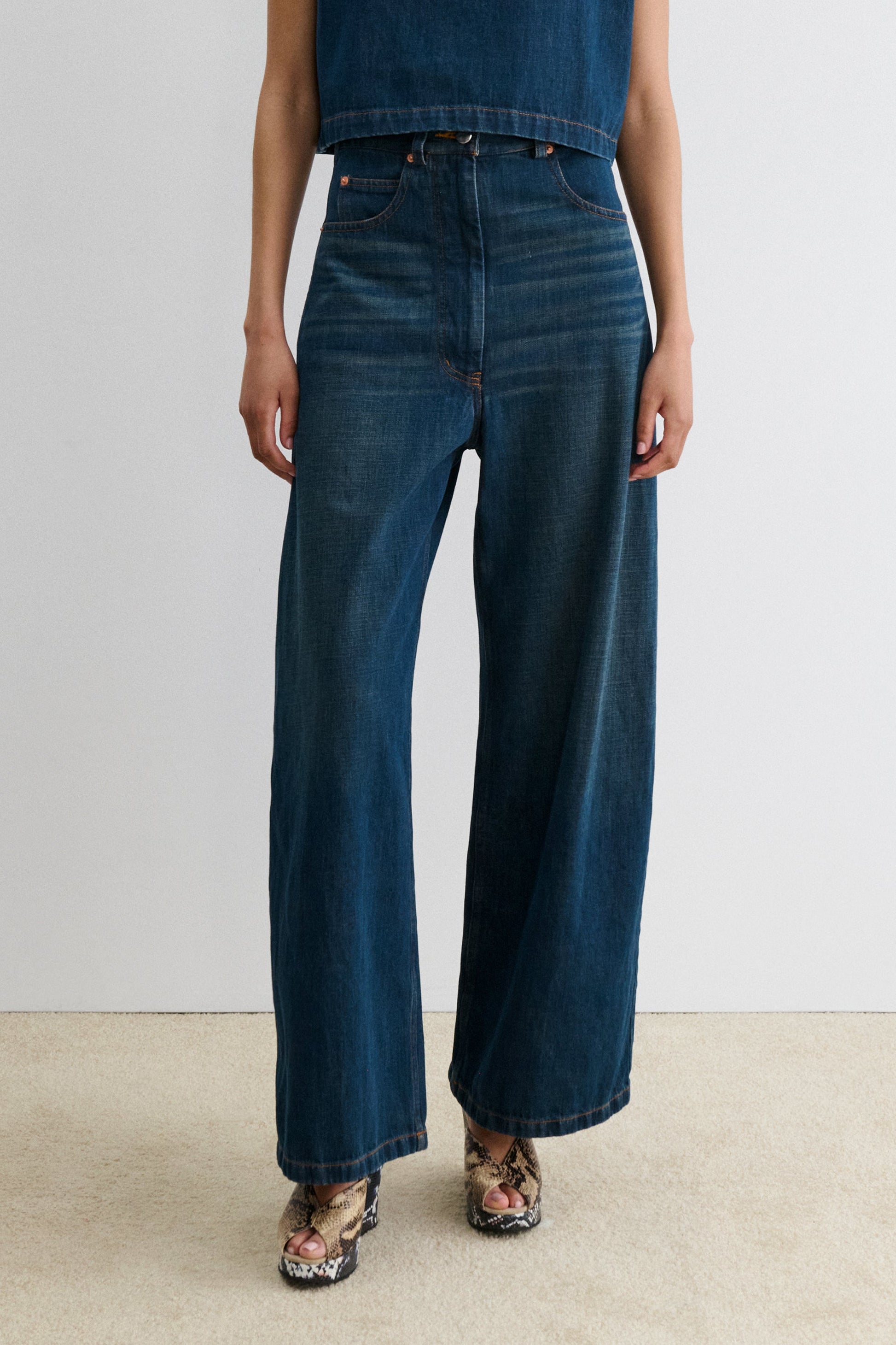 Rachel Comey | Dero Pant Muddy Indigo