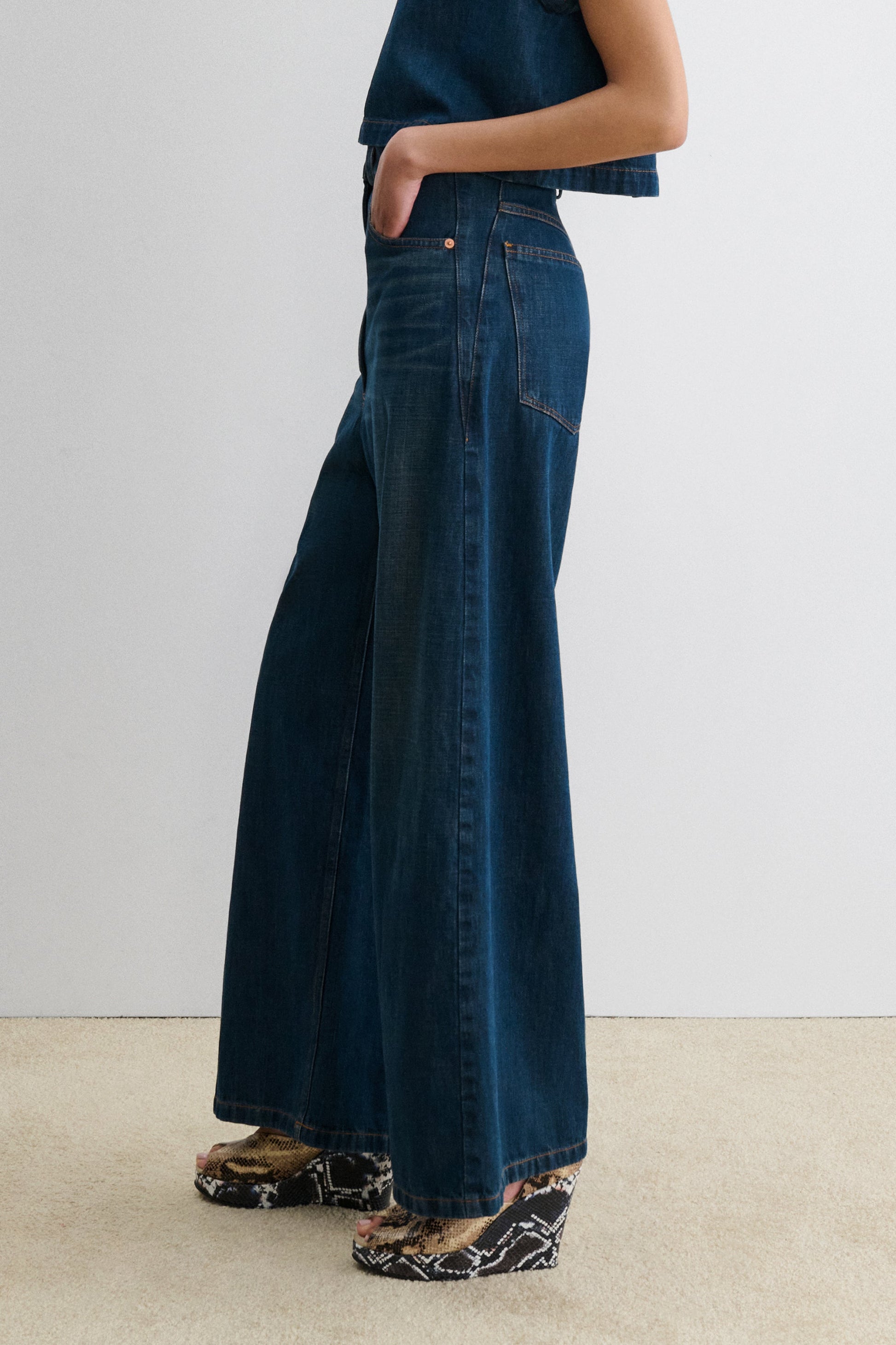 Rachel Comey | Dero Pant Muddy Indigo