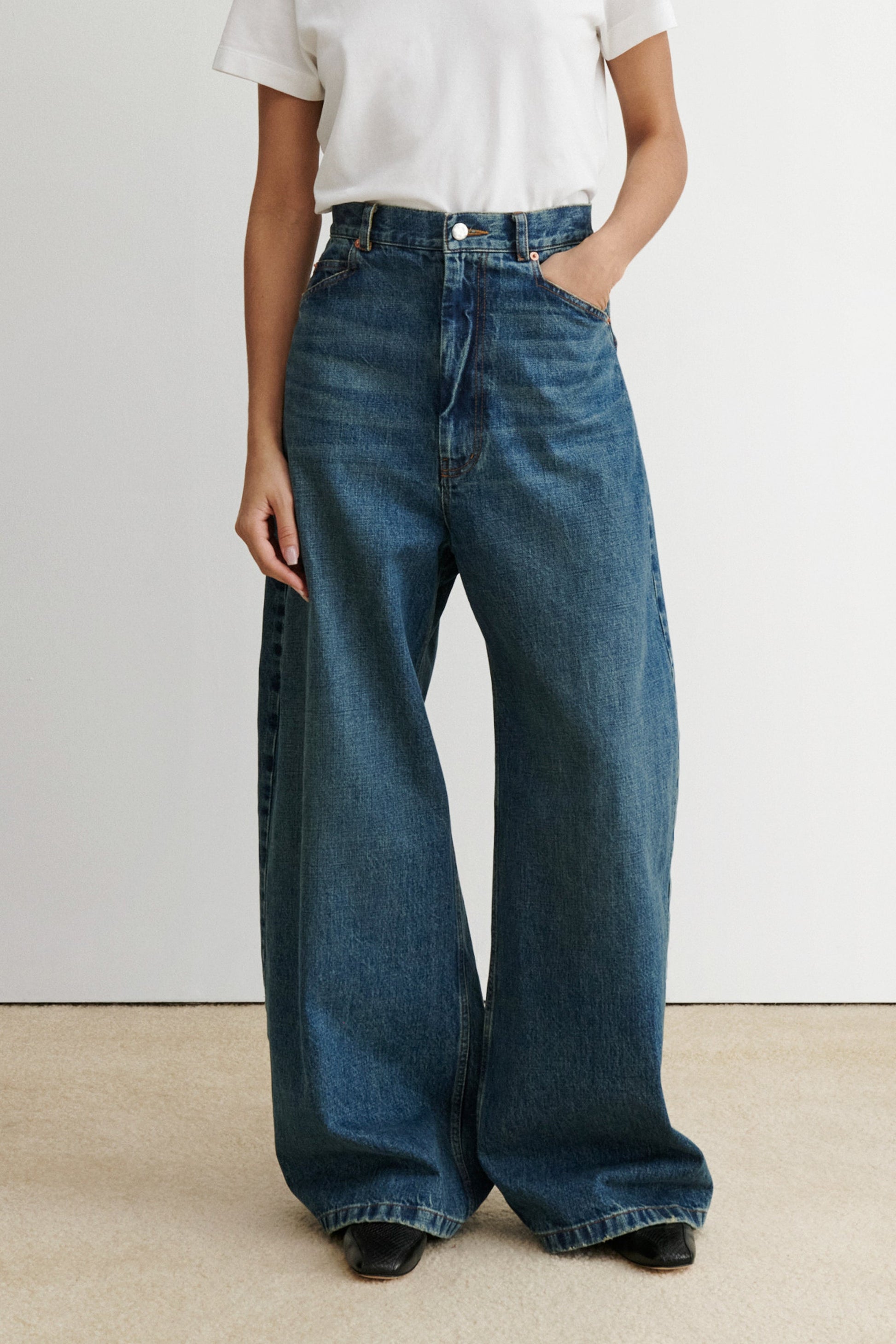 Rachel Comey | Mae Pant Aged Indigo