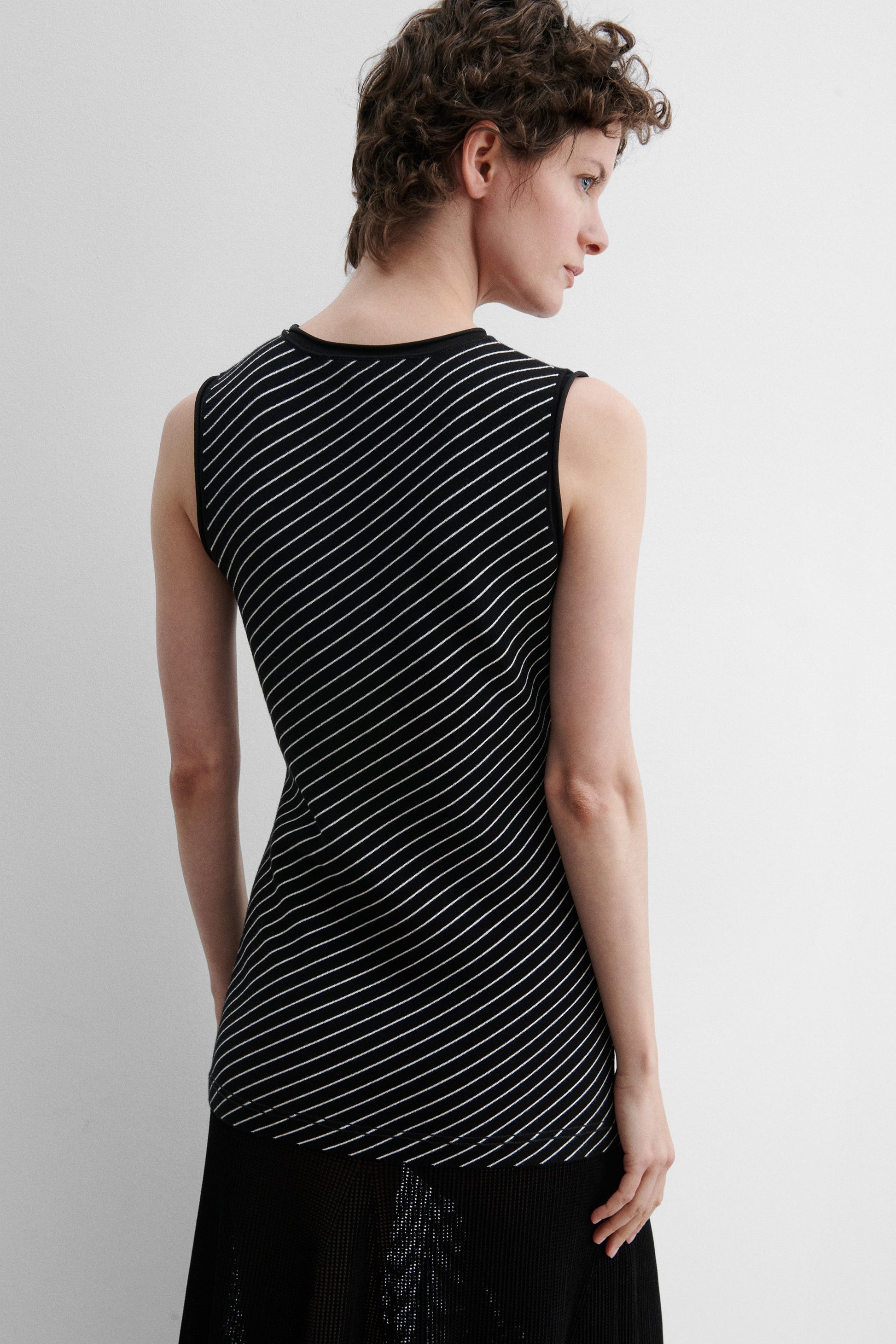 Rachel Comey | Kimbell Dress Diagonal Stripe