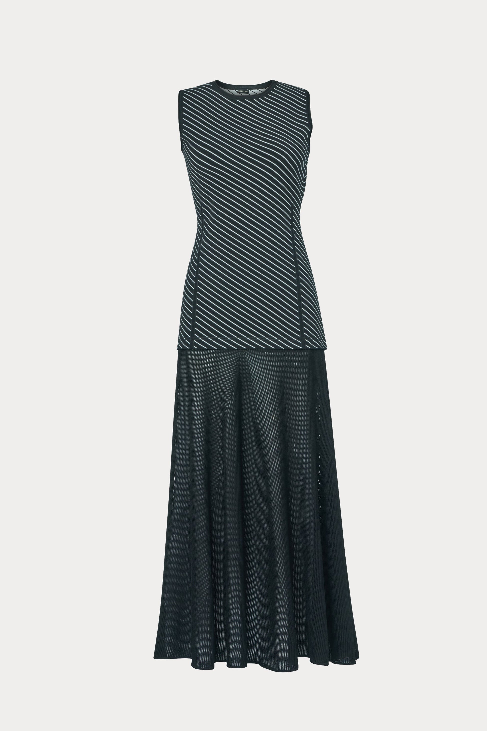 Rachel Comey | Kimbell Dress Diagonal Stripe