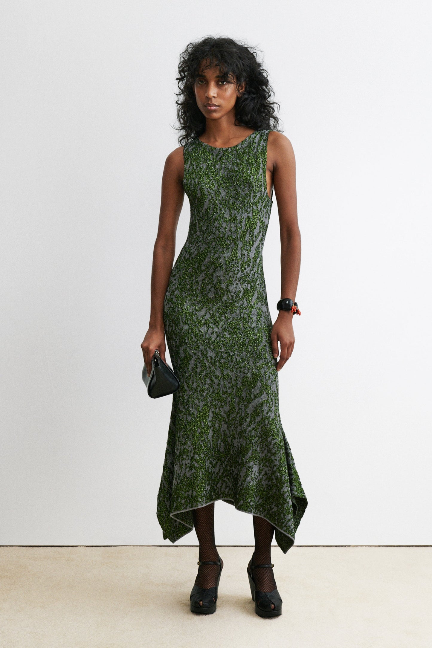 Rachel Comey | Auli Dress Dove-Green