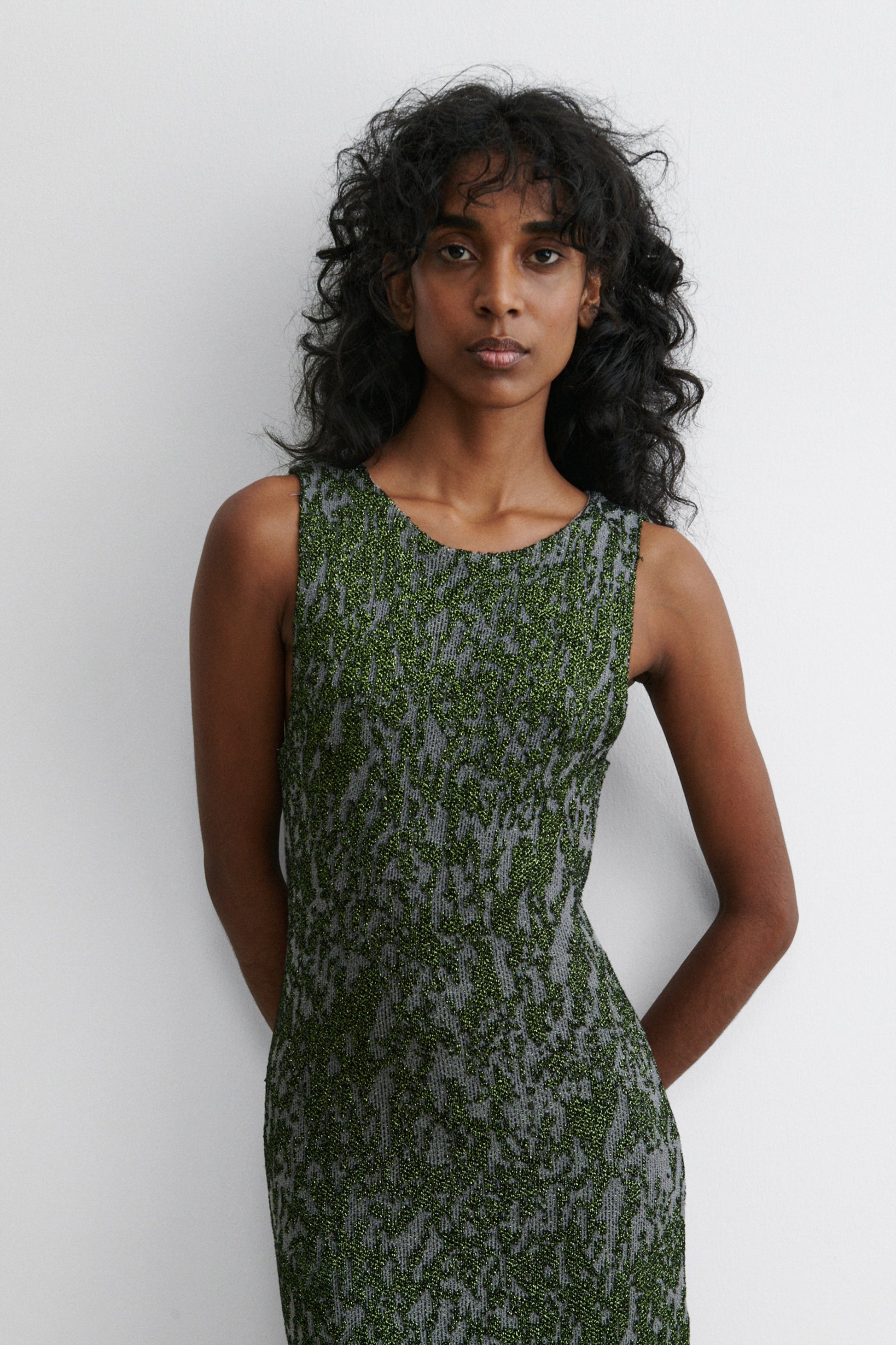 Rachel Comey | Auli Dress Dove-Green