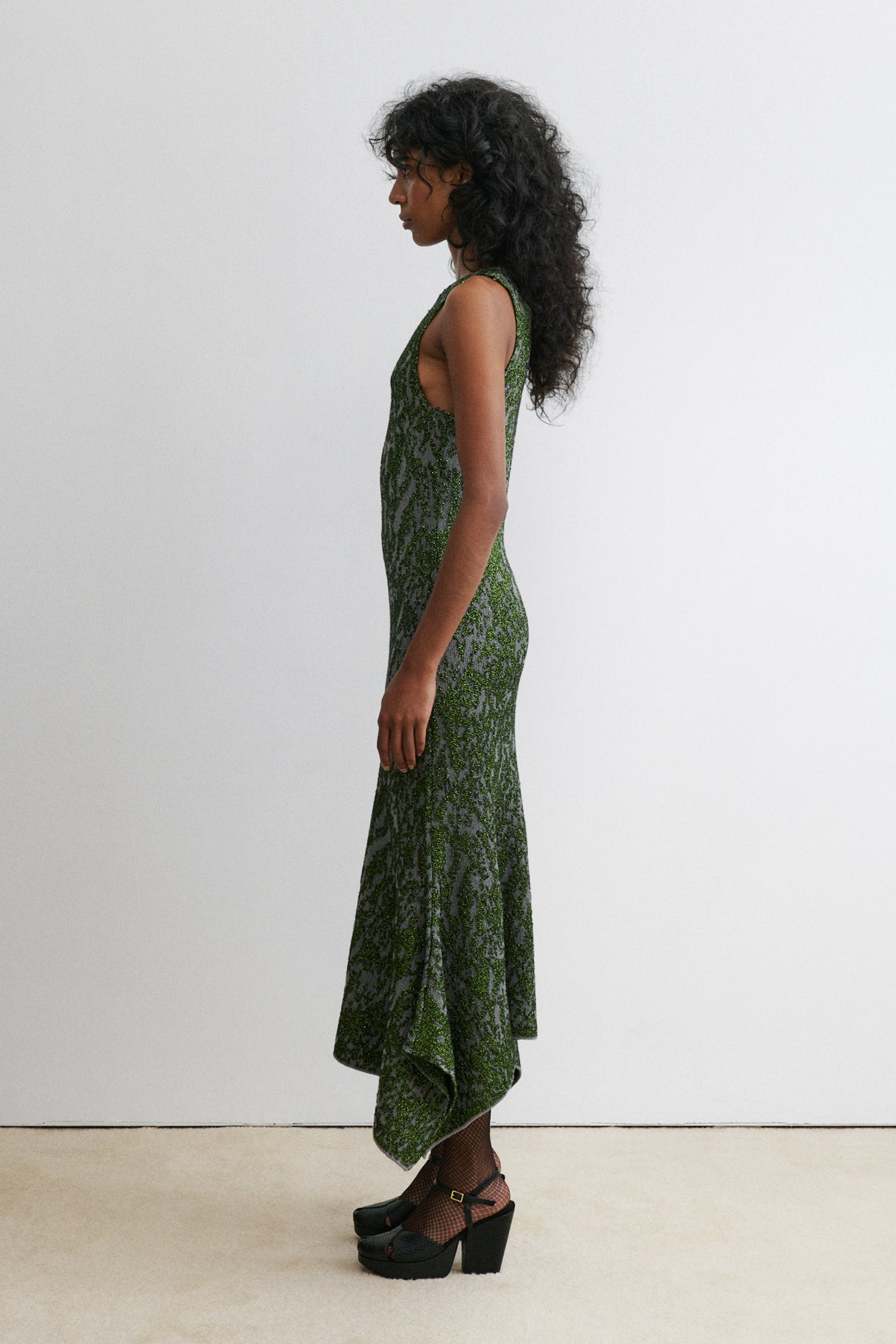 Rachel Comey | Auli Dress Dove-Green
