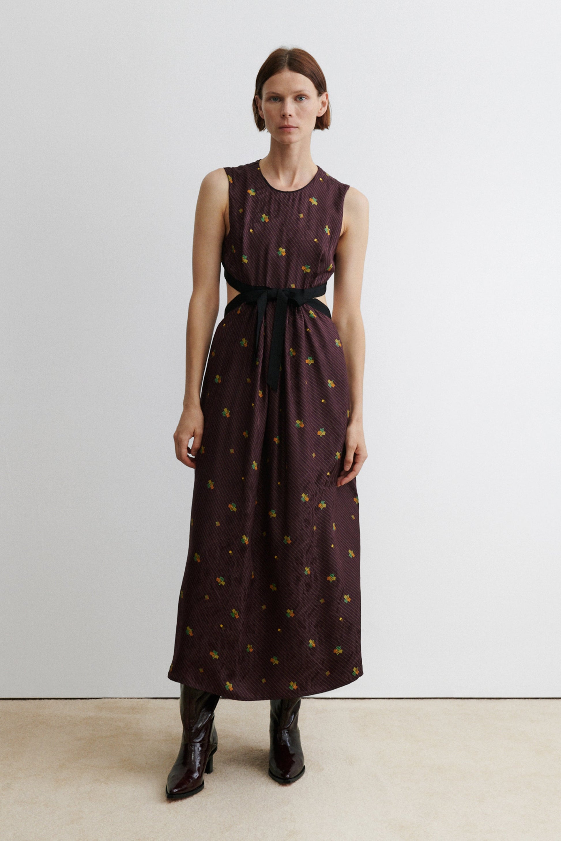 Rachel Comey | Noah Dress Bordeaux
