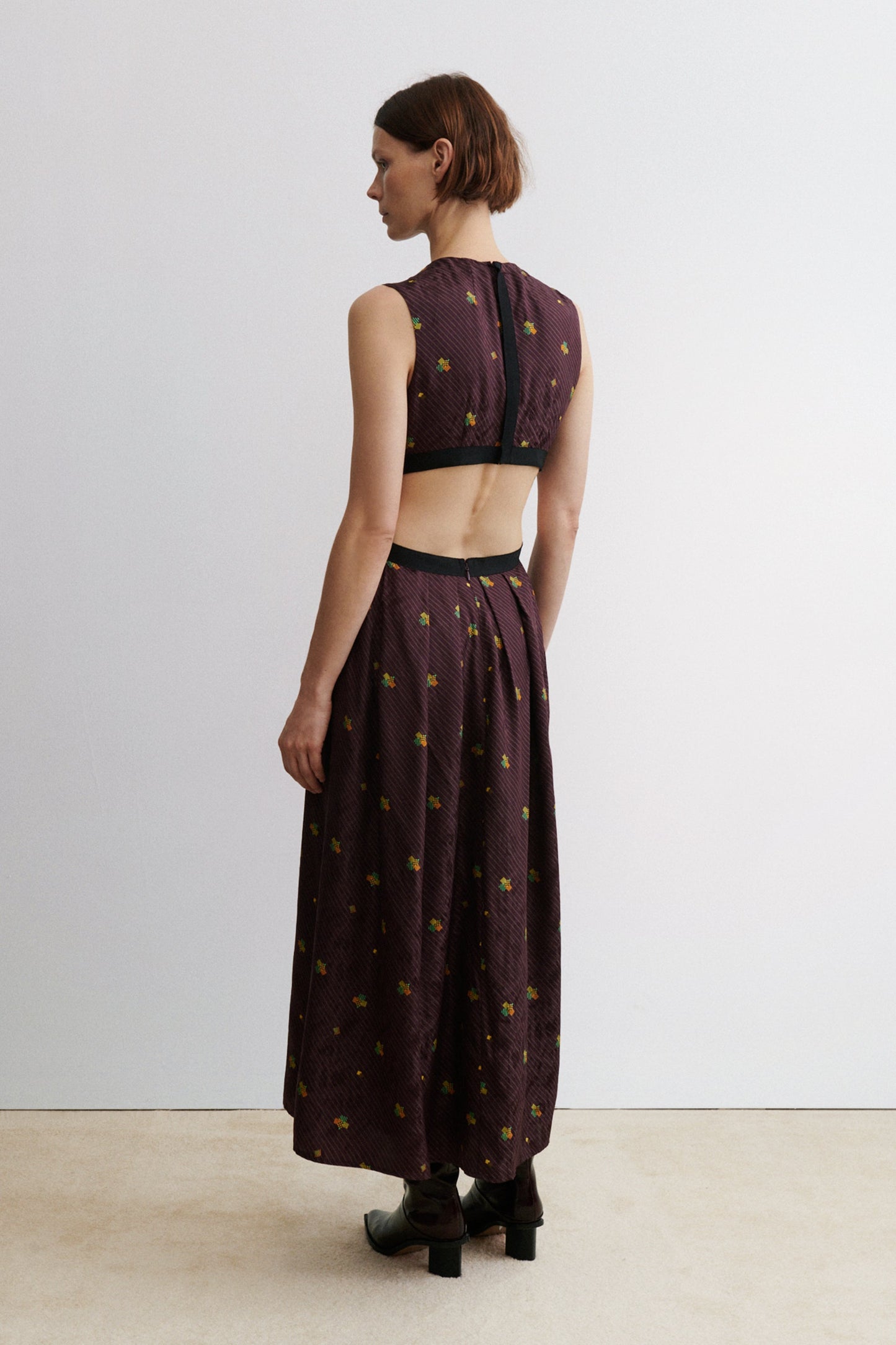 Rachel Comey | Noah Dress Bordeaux