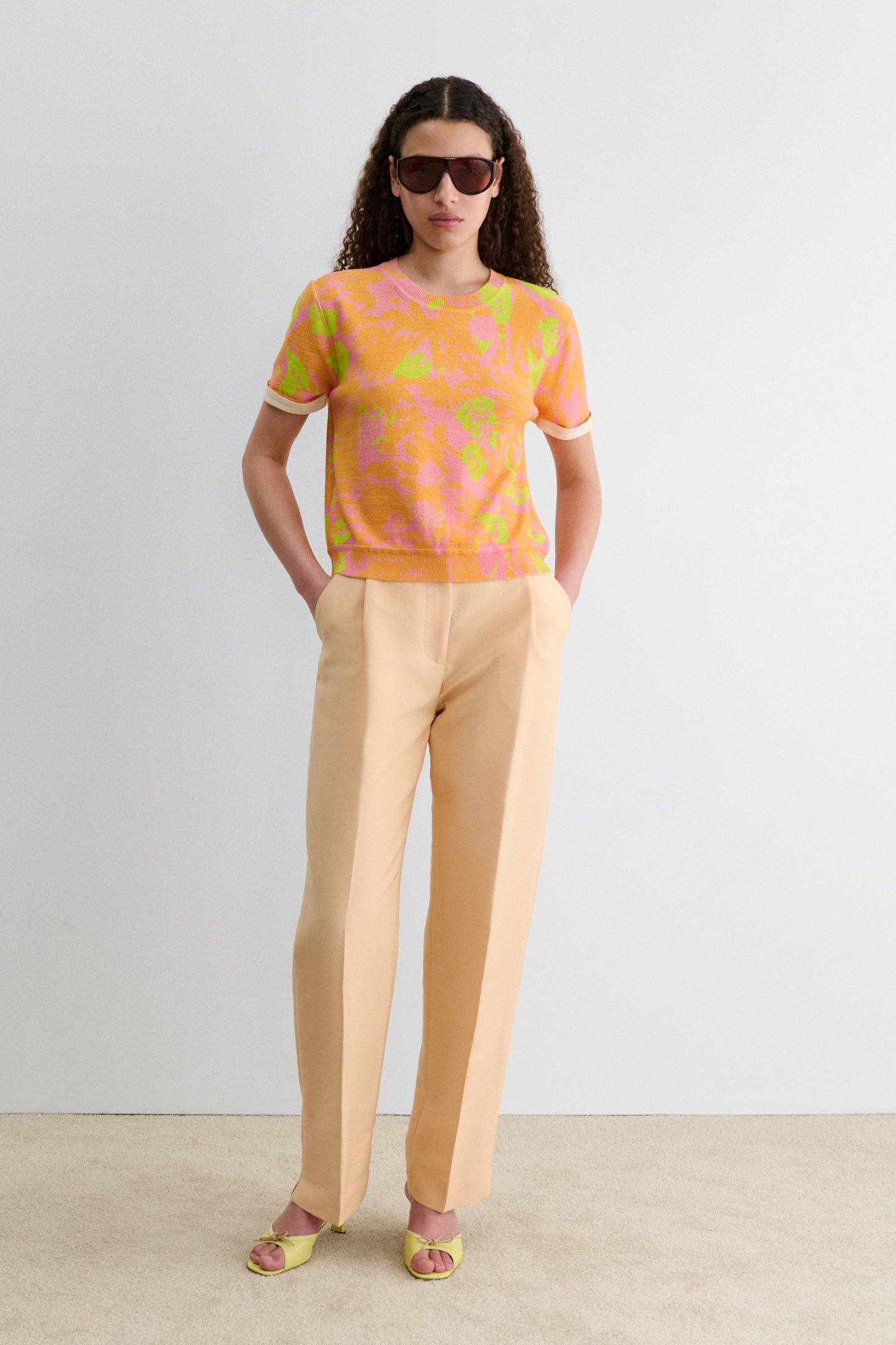 Rachel Comey | Inez Top Orange Obscura