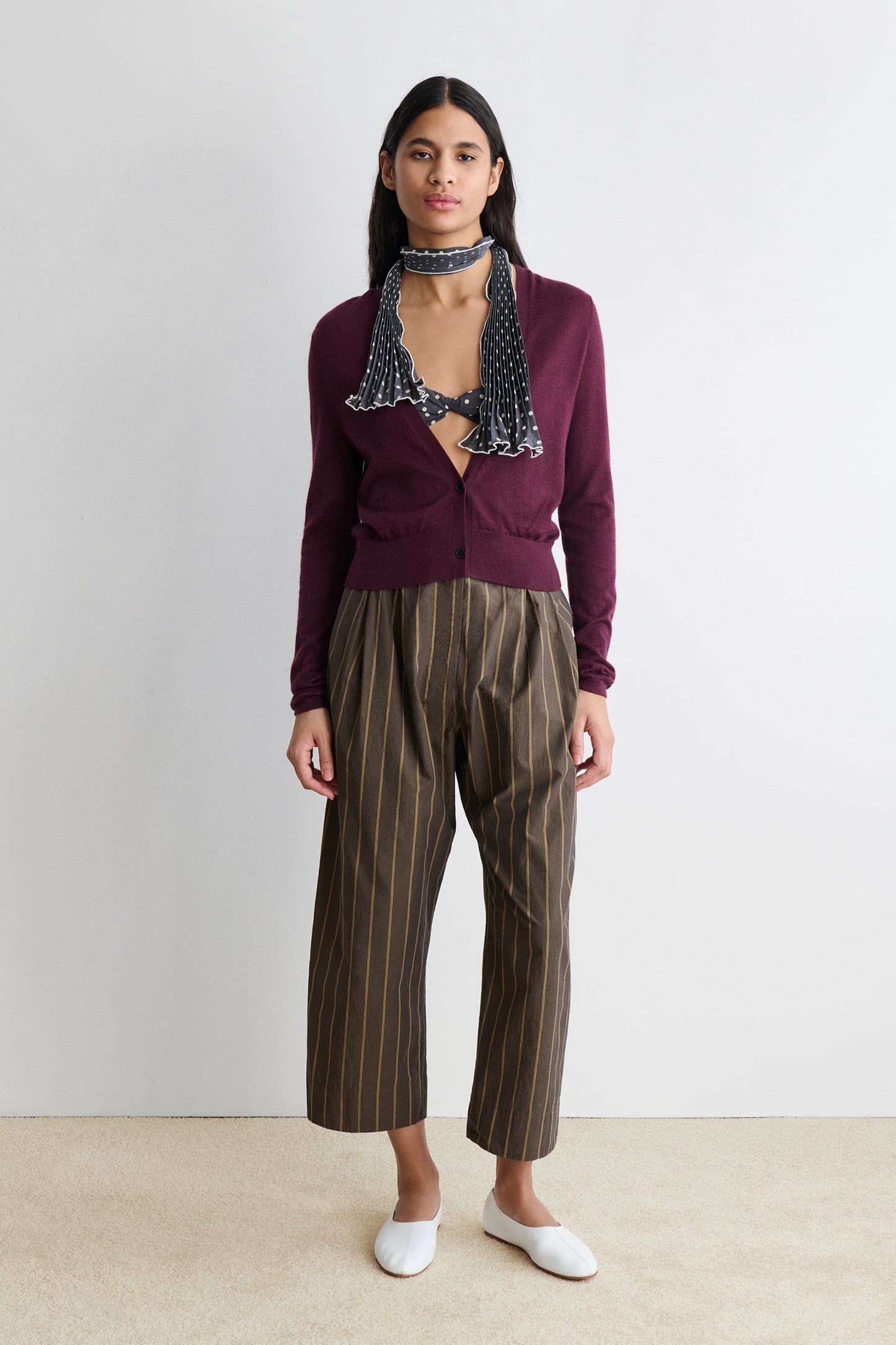 Rachel Comey | Lilt Cardigan Black Cherry