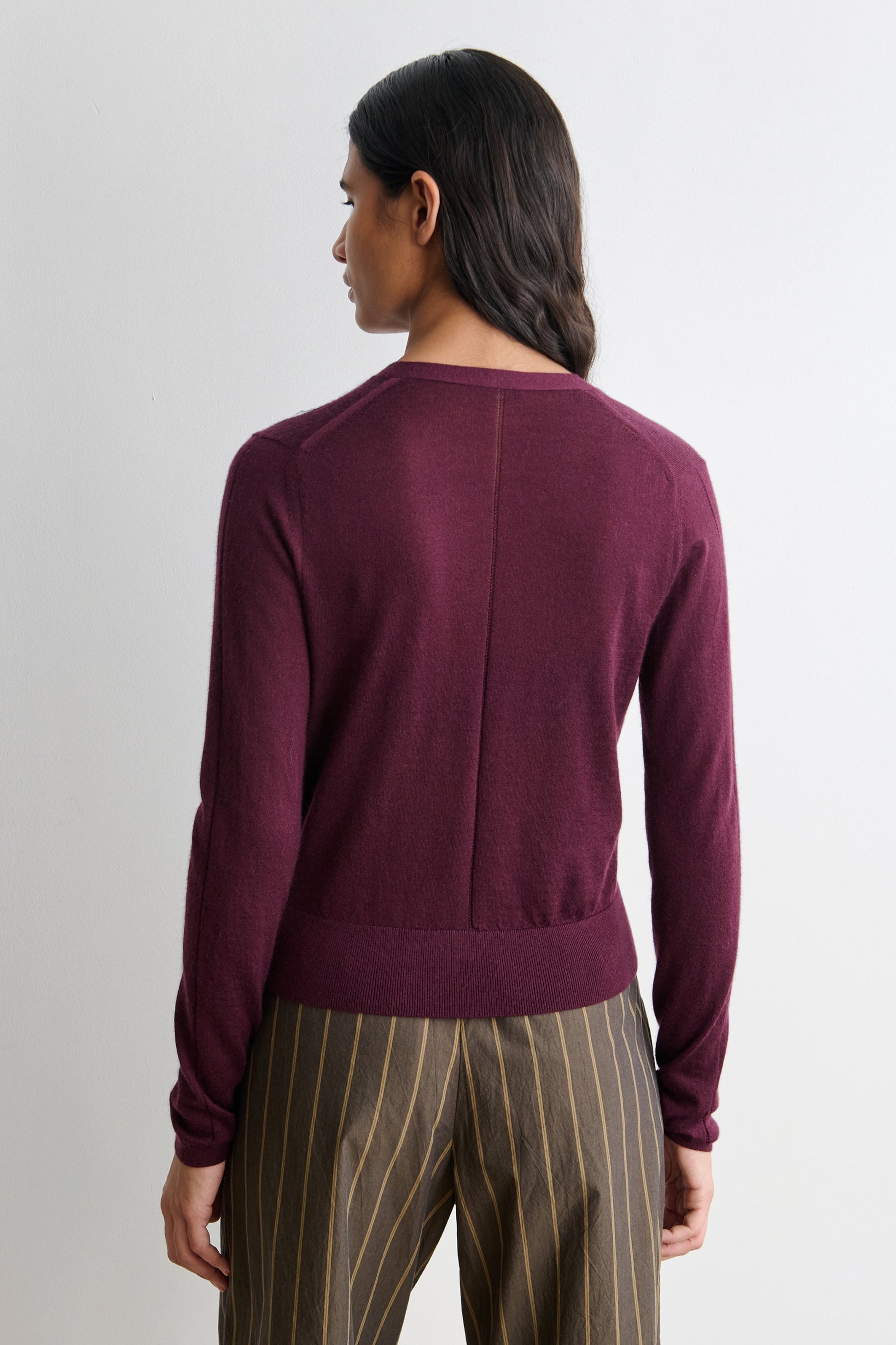 Rachel Comey | Lilt Cardigan Black Cherry