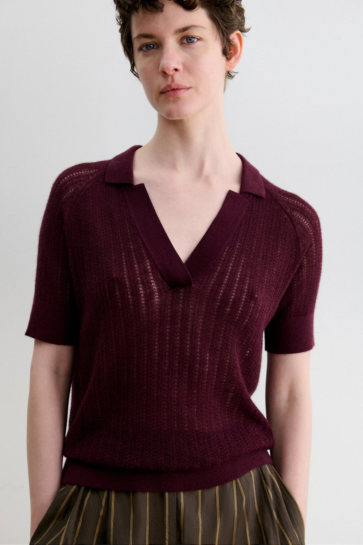 Rachel Comey | Padgitt Top Black Cherry