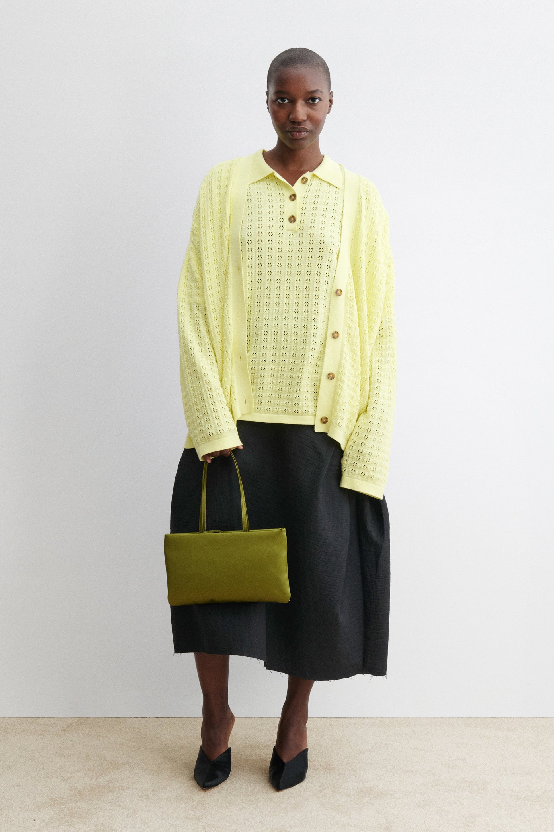 Rachel Comey | Ralphe Cardigan Limoncello