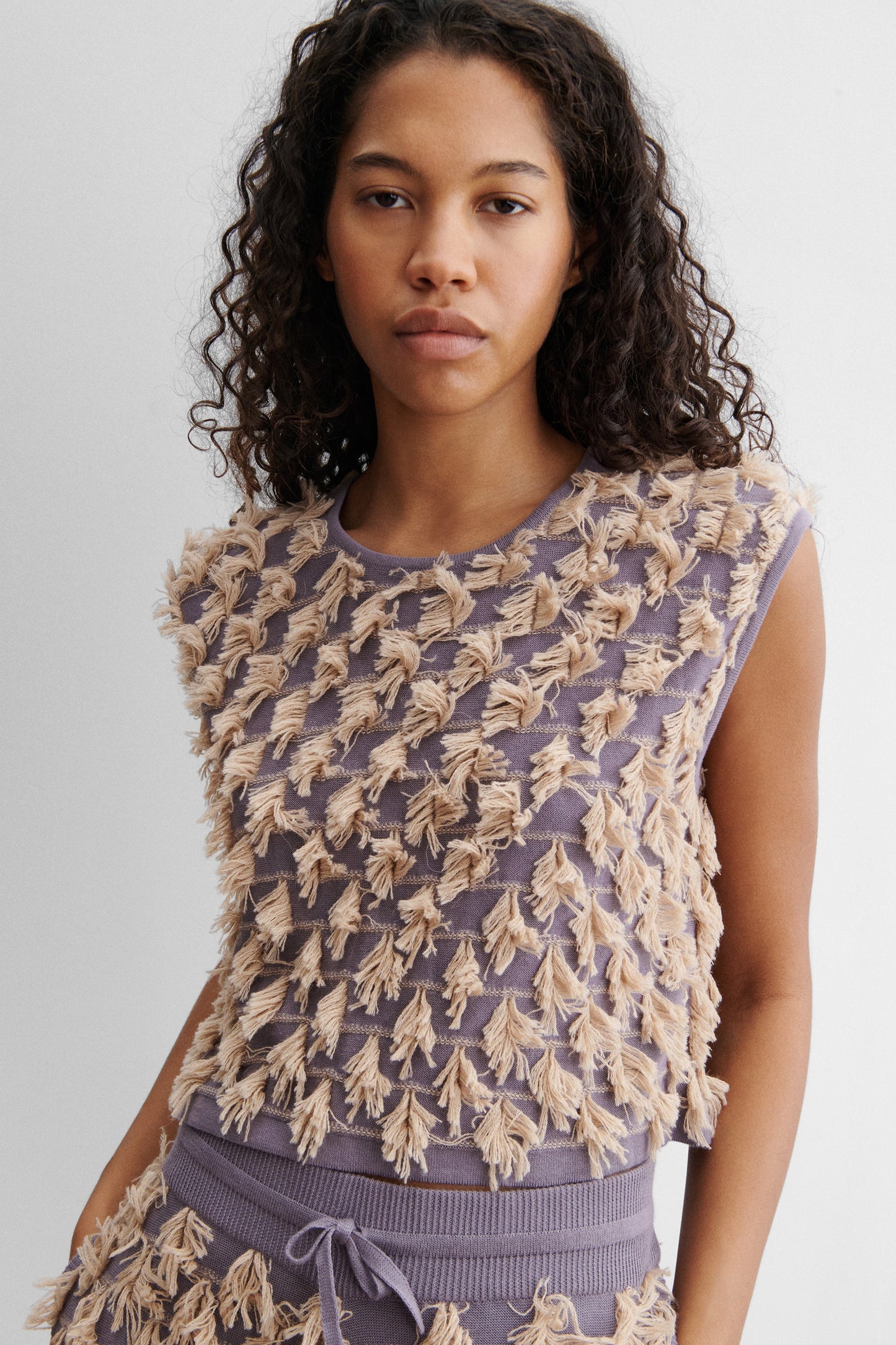 Rachel Comey | Hazlitt Top Dusty Mauve-Blush