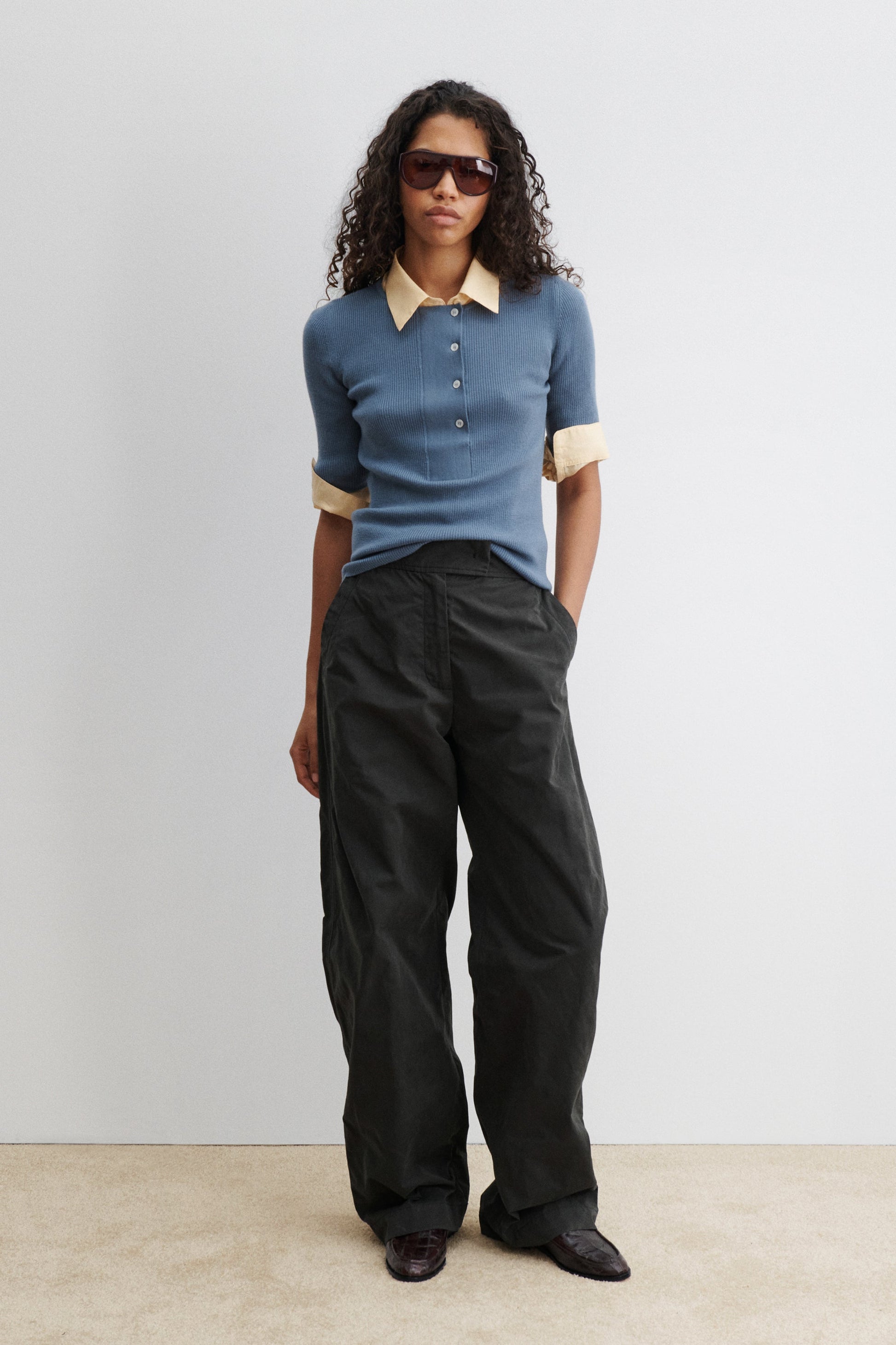 Rachel Comey | Allery Henley Chambray