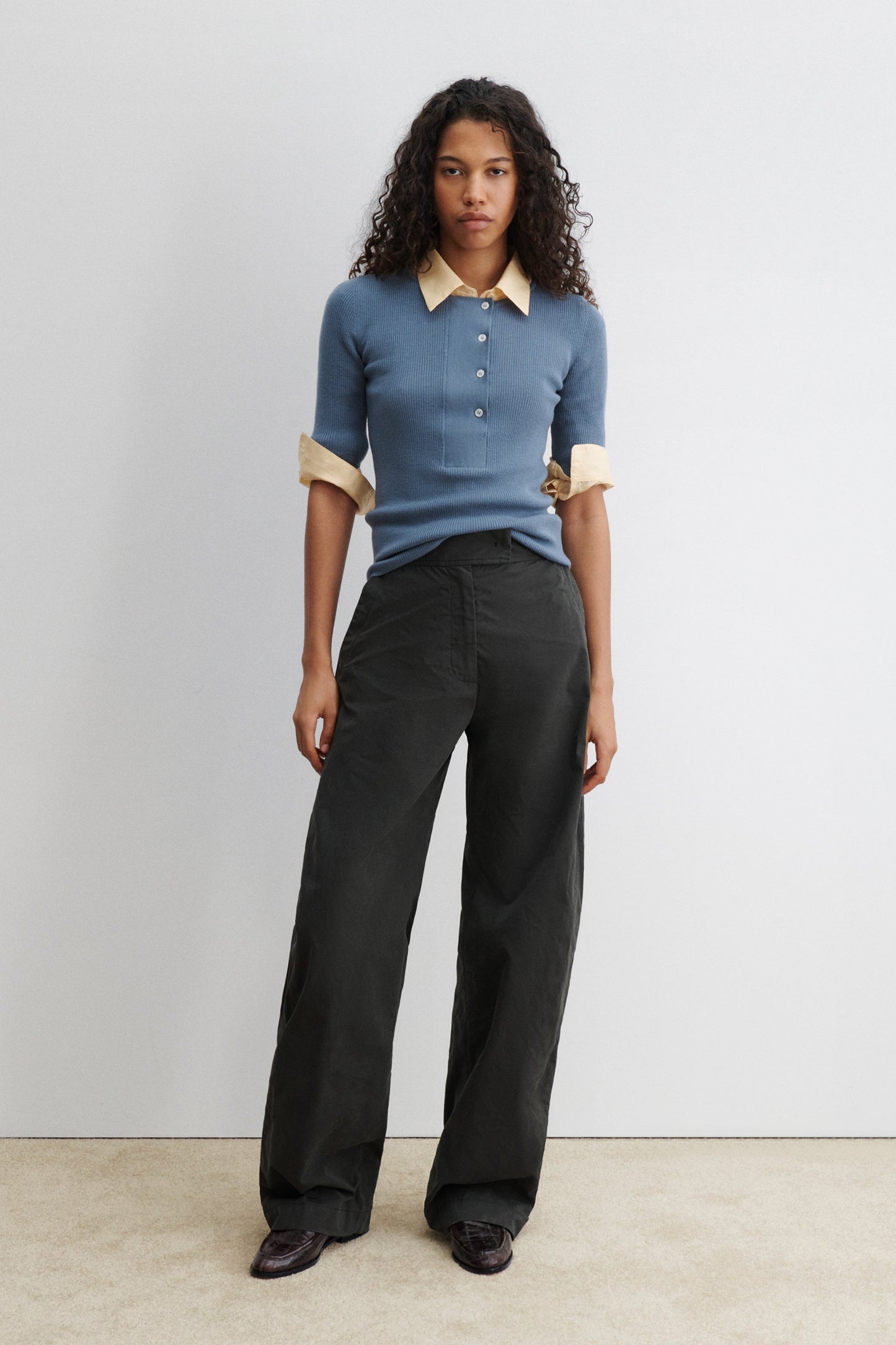 Rachel Comey | Allery Henley Chambray