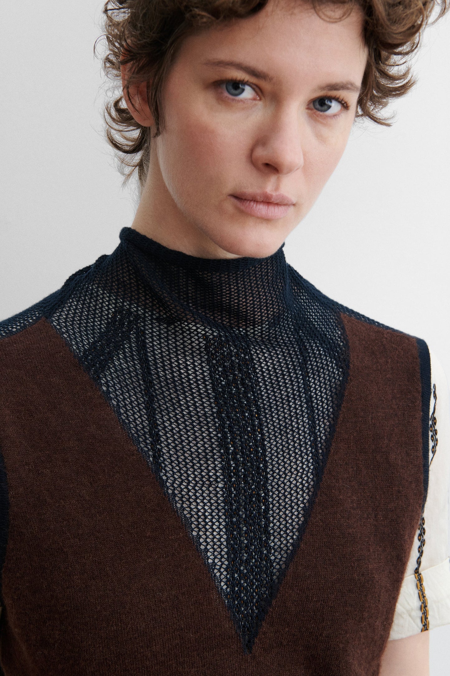 Rachel Comey | Horwill Top Charcoal-Cream