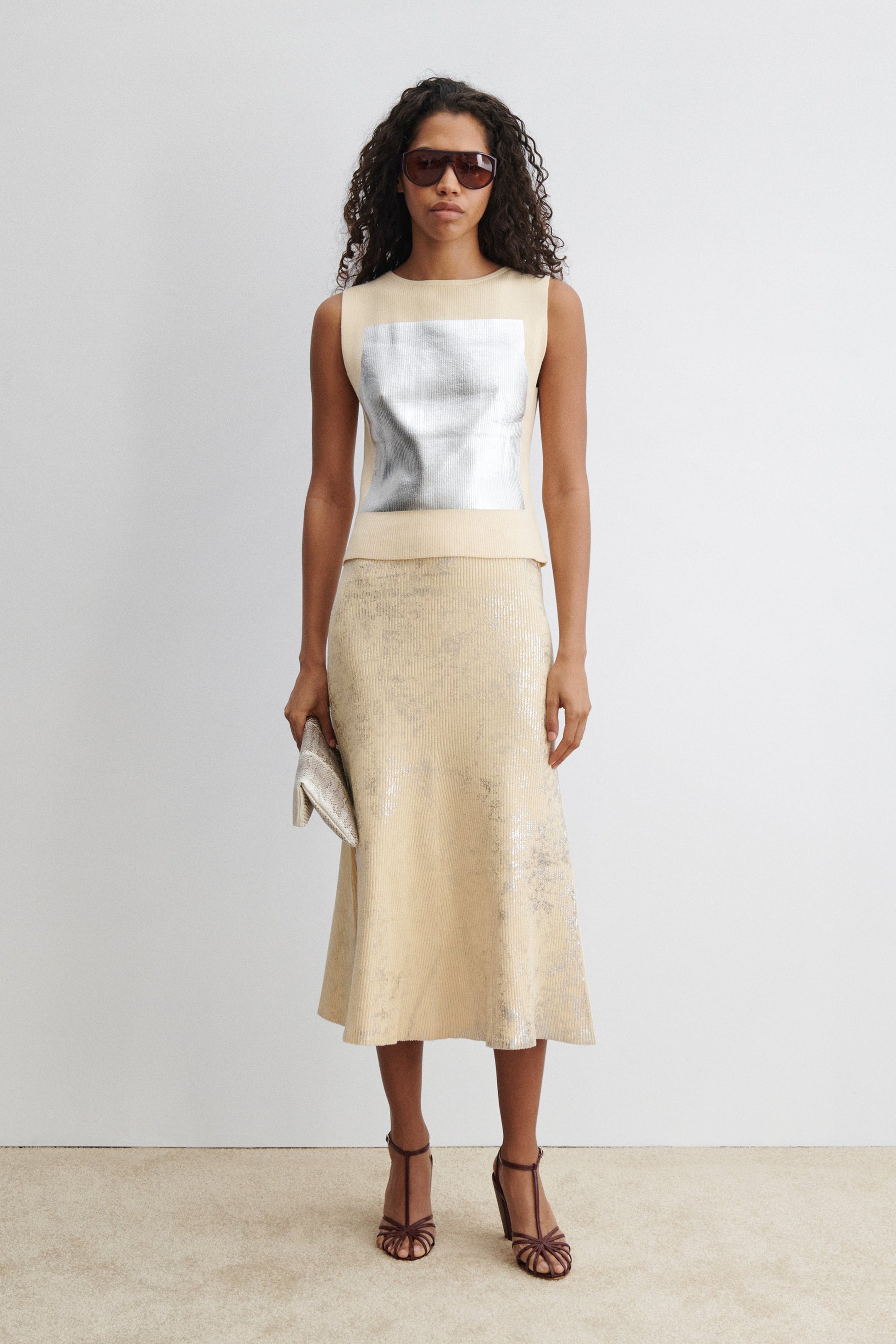 Rachel Comey | Yaire Top Sand-Silver