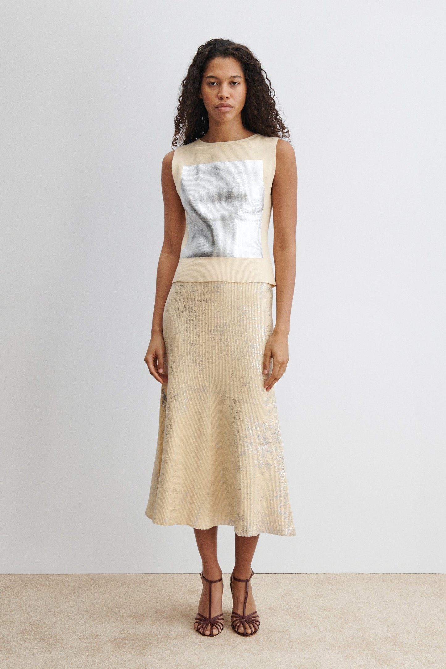 Rachel Comey | Yaire Top Sand-Silver