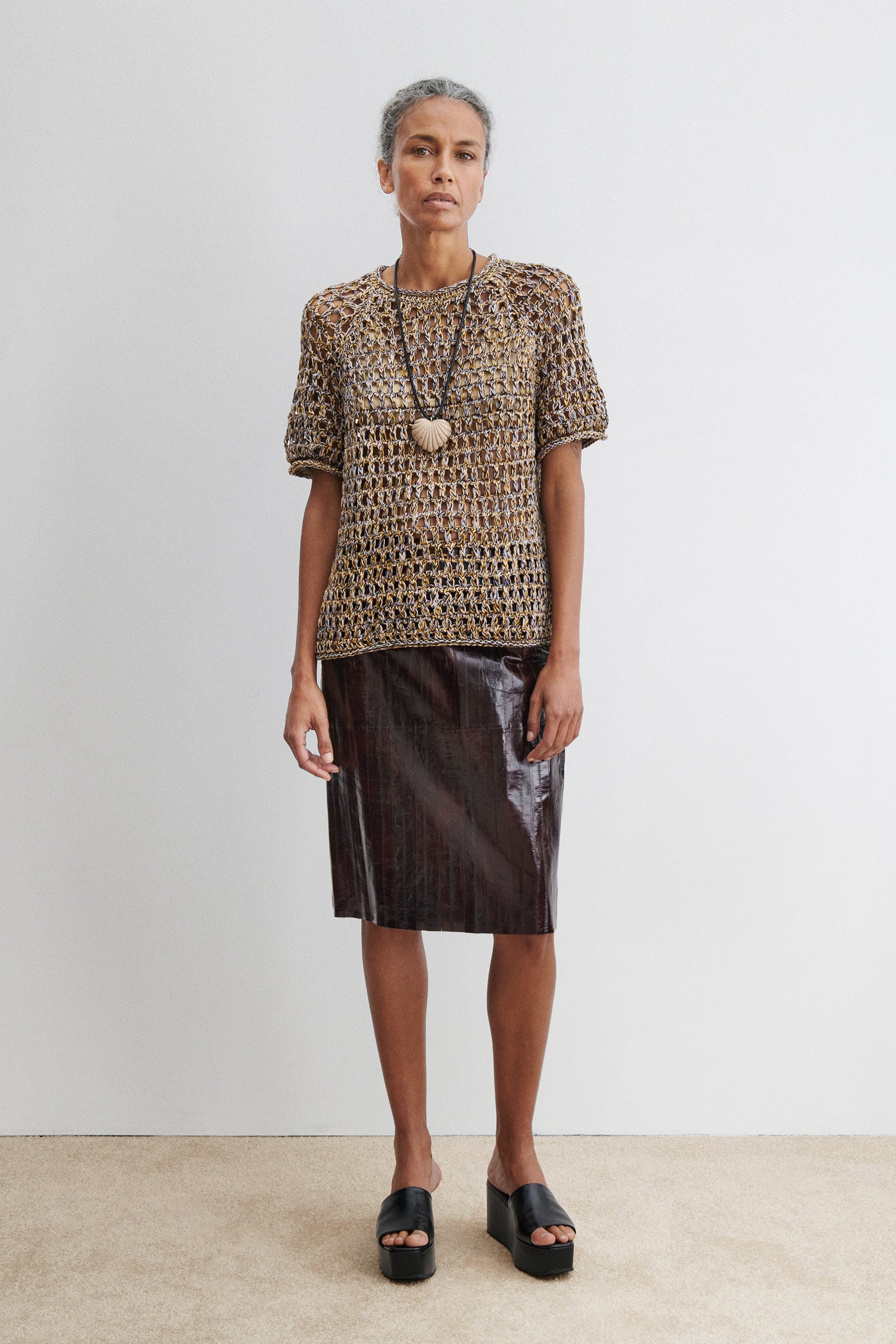 Rachel Comey | Drax Tee Yellow Multi