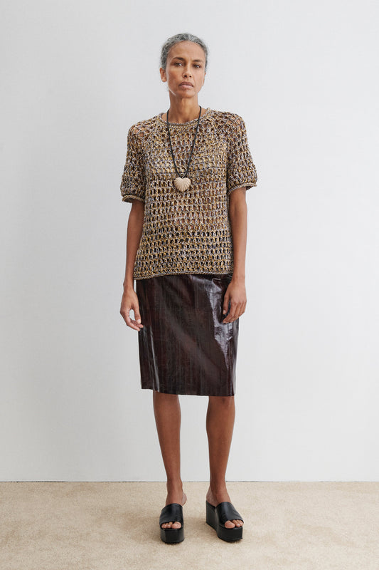 Rachel Comey | Drax Tee Yellow Multi