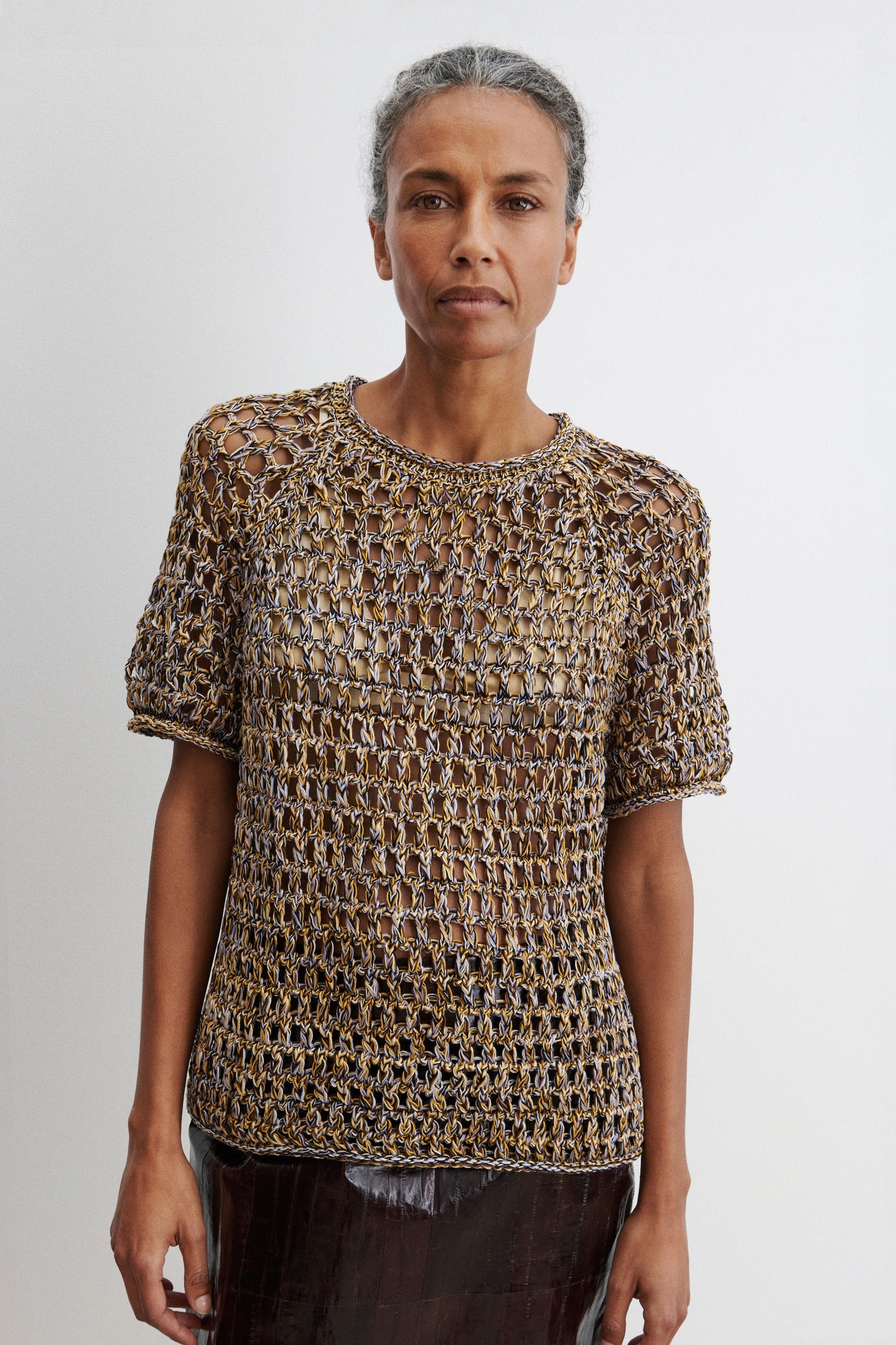 Rachel Comey | Drax Tee Yellow Multi