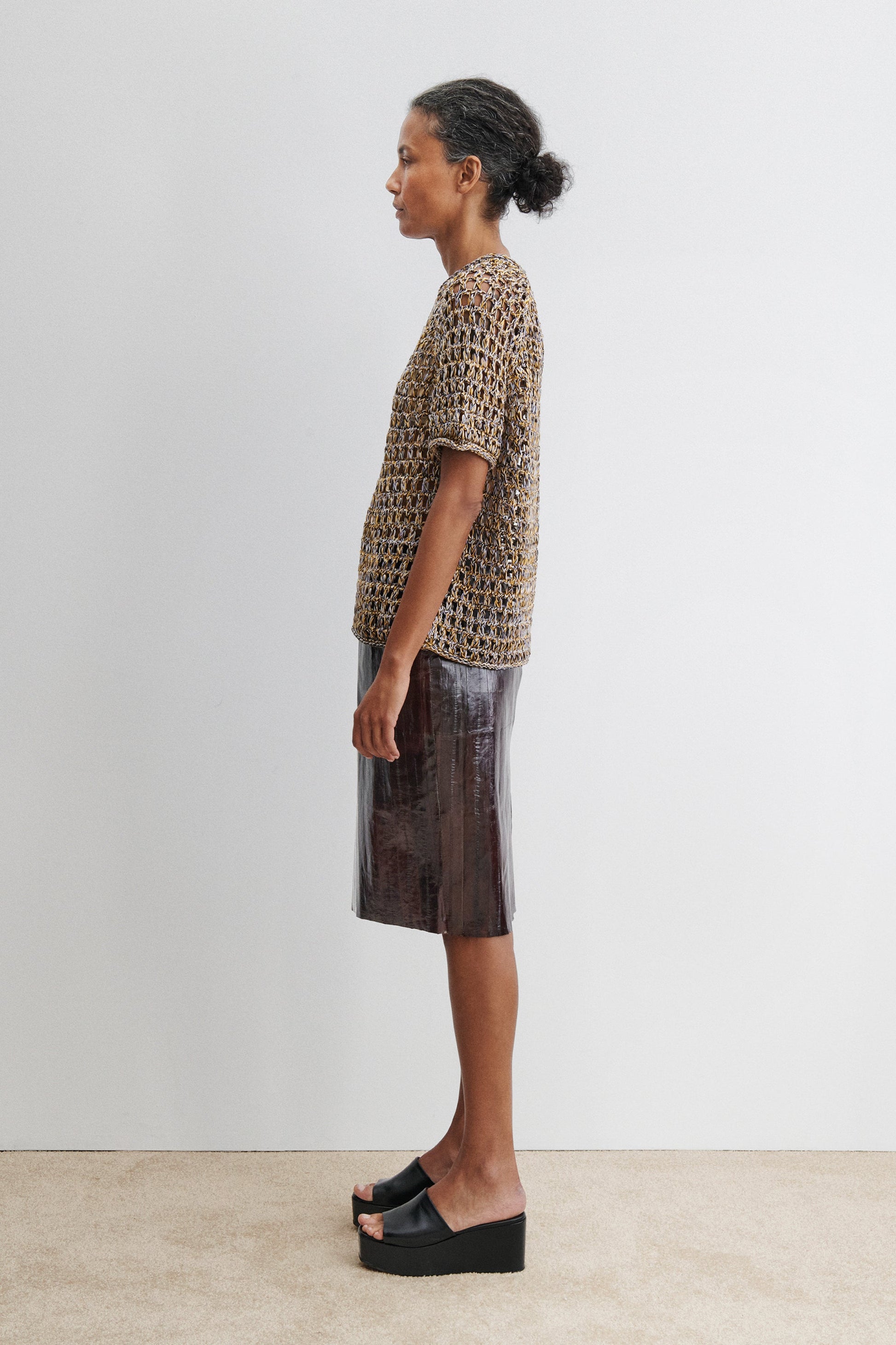 Rachel Comey | Drax Tee Yellow Multi