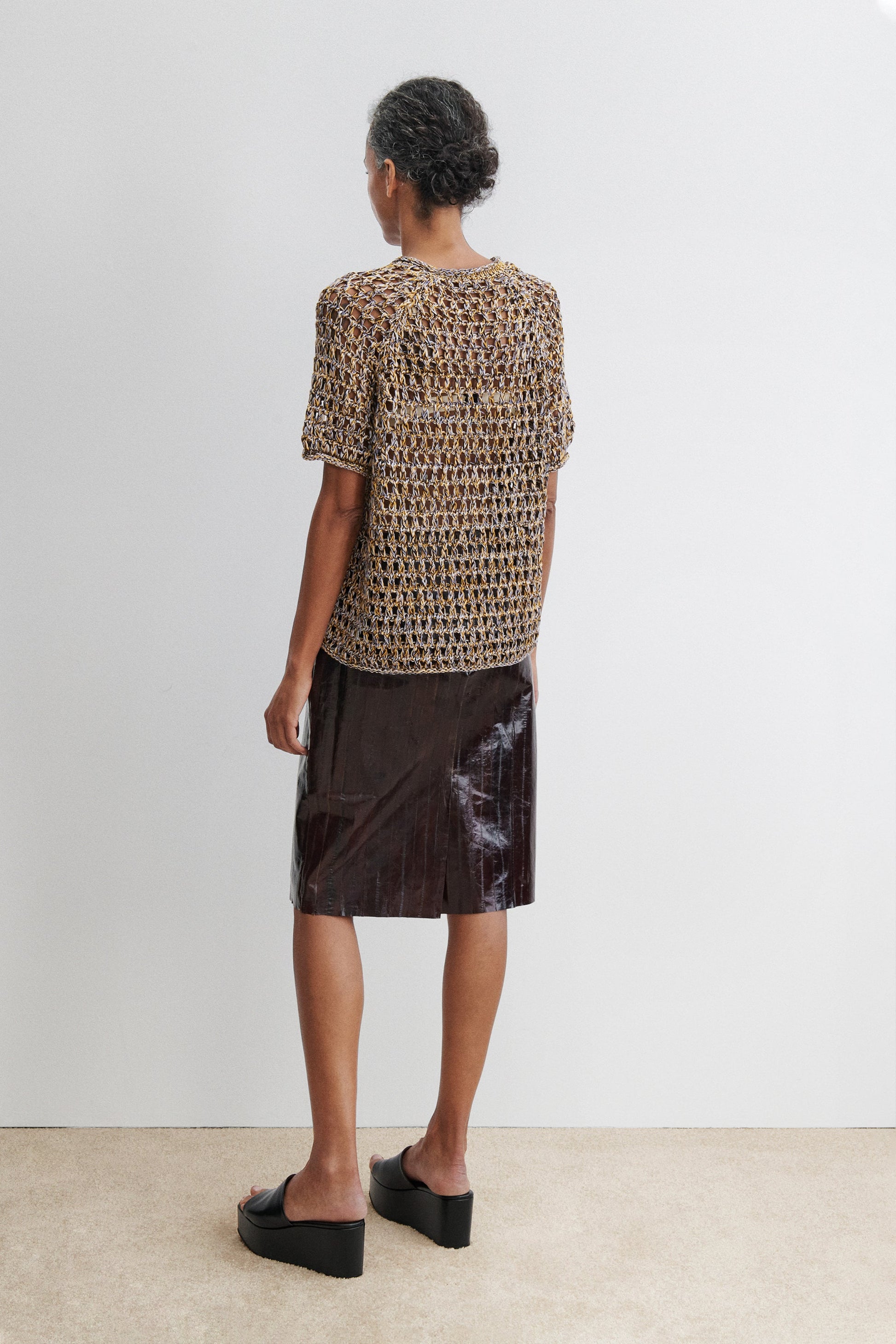 Rachel Comey | Drax Tee Yellow Multi