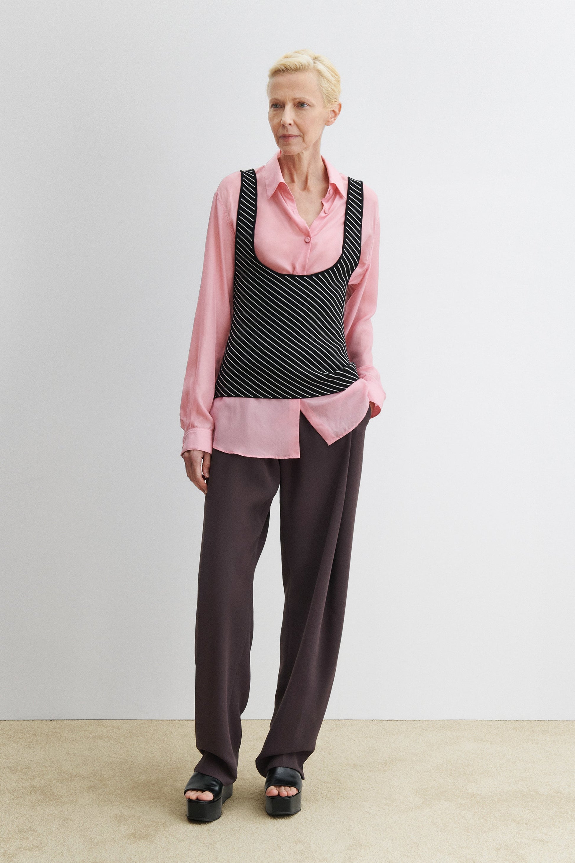 Rachel Comey | Naro Tank Diagonal Stripe