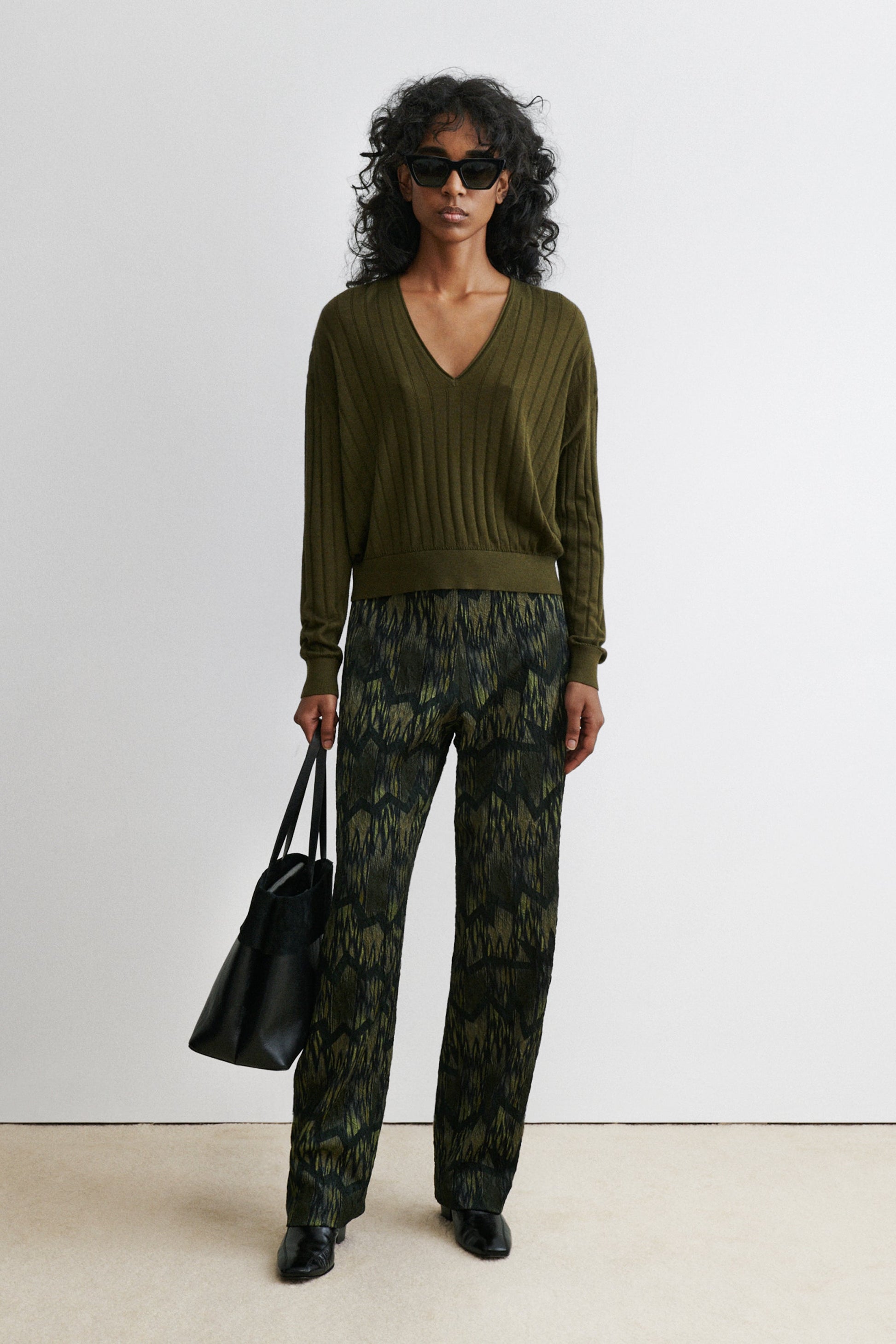 Rachel Comey | Marion V-Neck Black