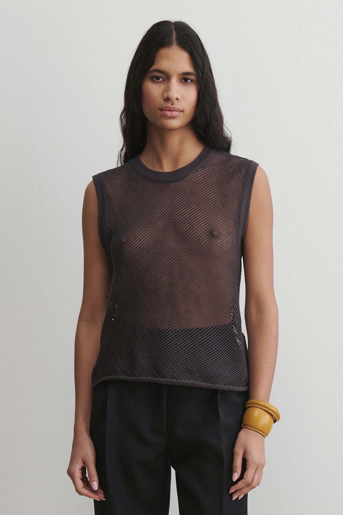 Rachel Comey | Rhett Tank Charcoal Multi
