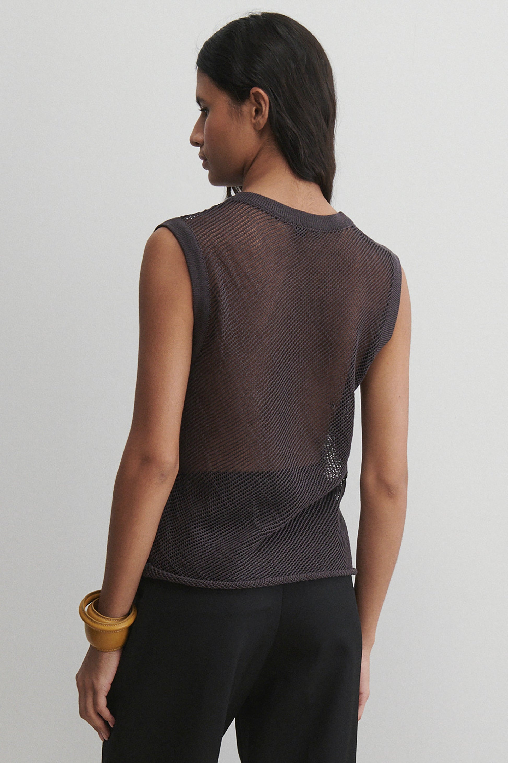 Rachel Comey | Rhett Tank Charcoal Multi
