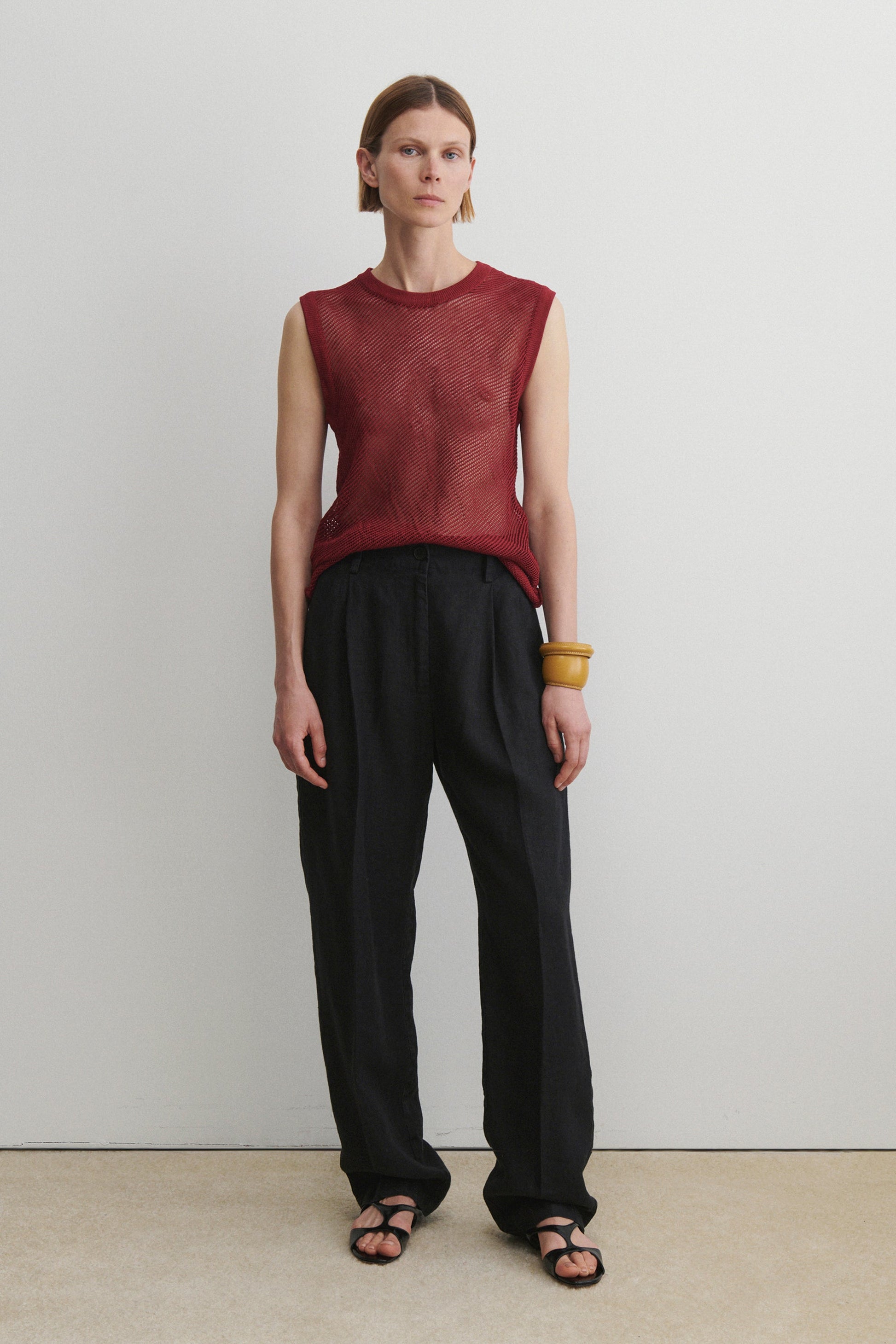 Rachel Comey | Rhett Tank Charcoal Multi