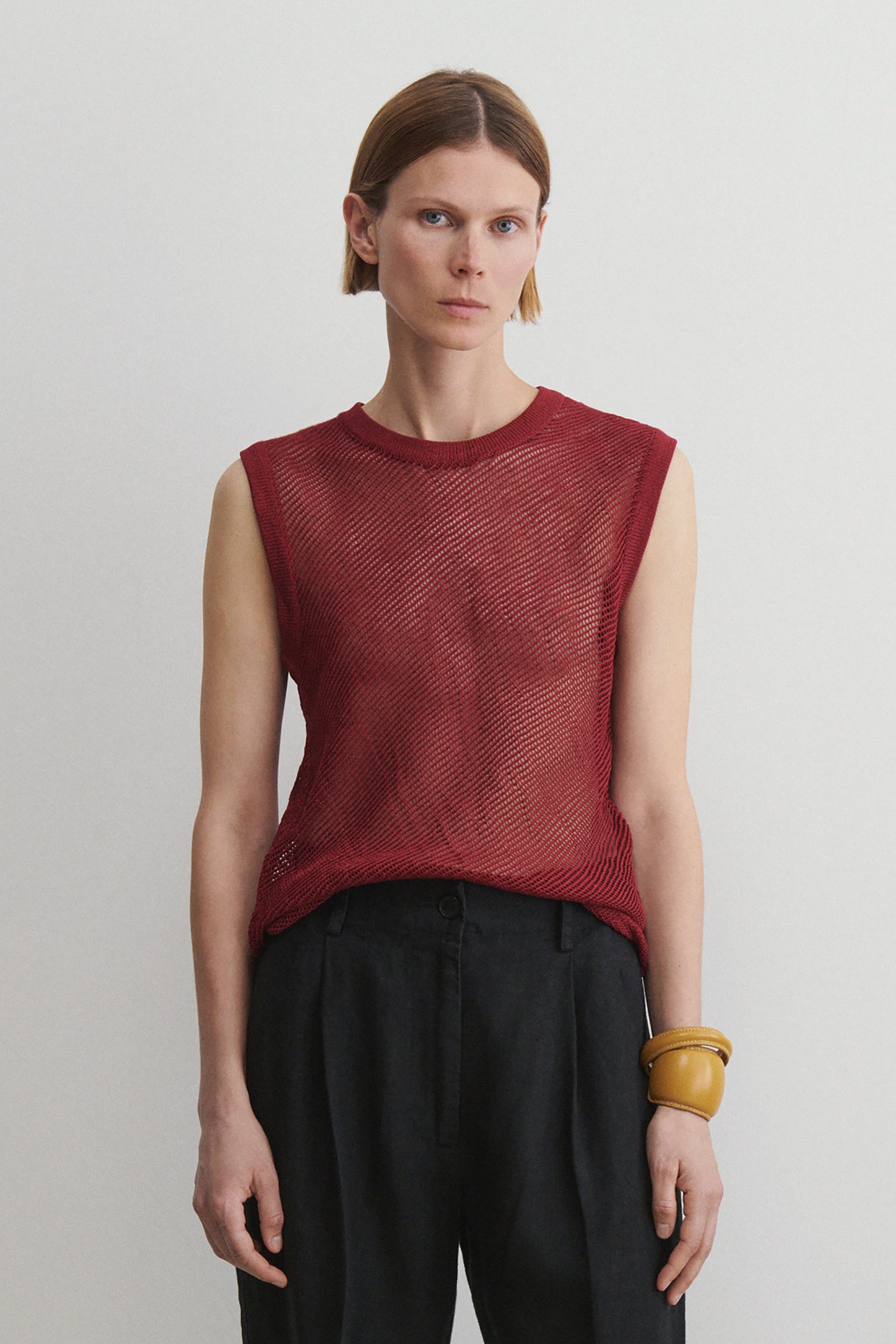 Rachel Comey | Rhett Tank Charcoal Multi