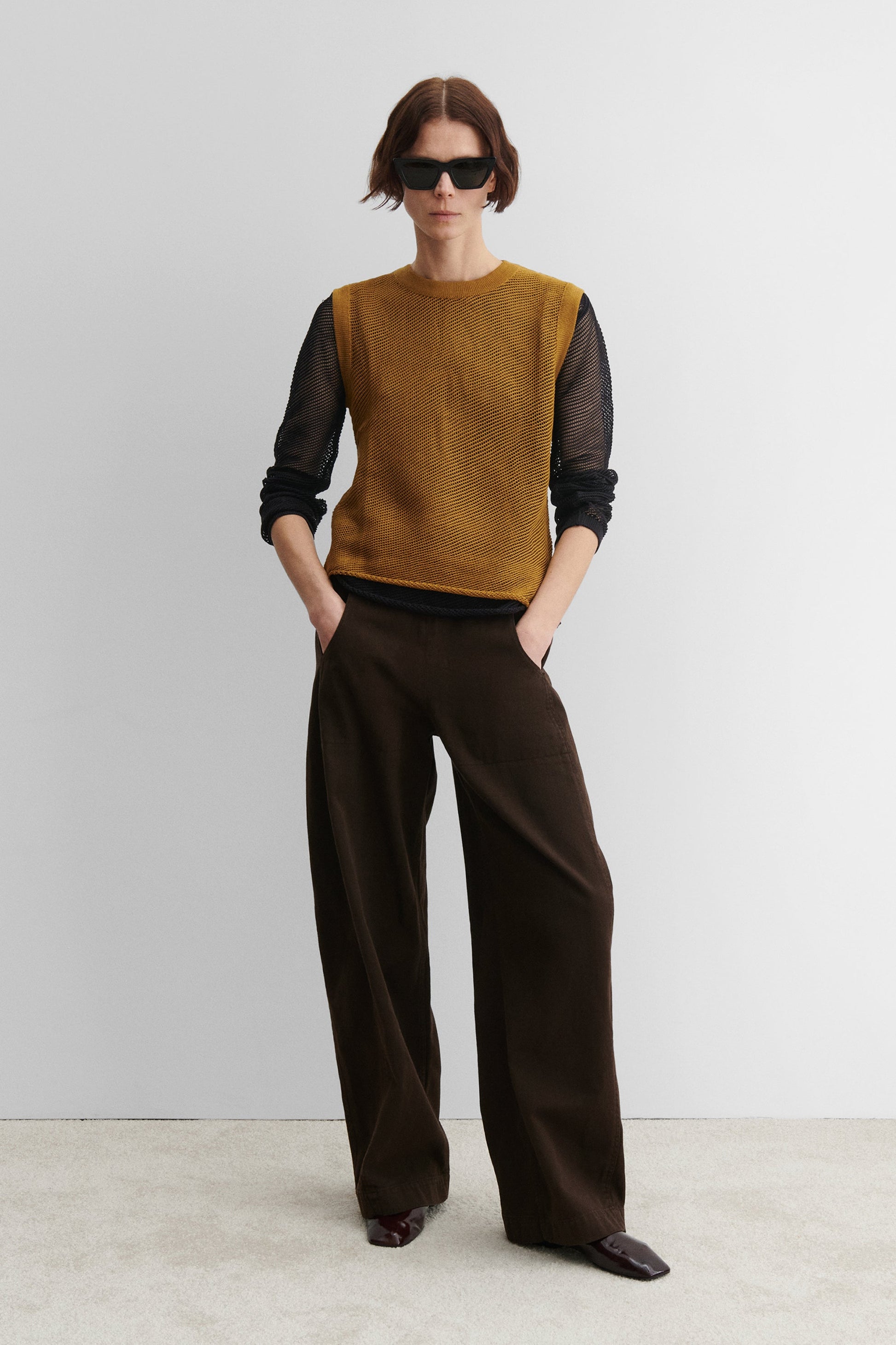 Rachel Comey | Rhett Tank Charcoal Multi