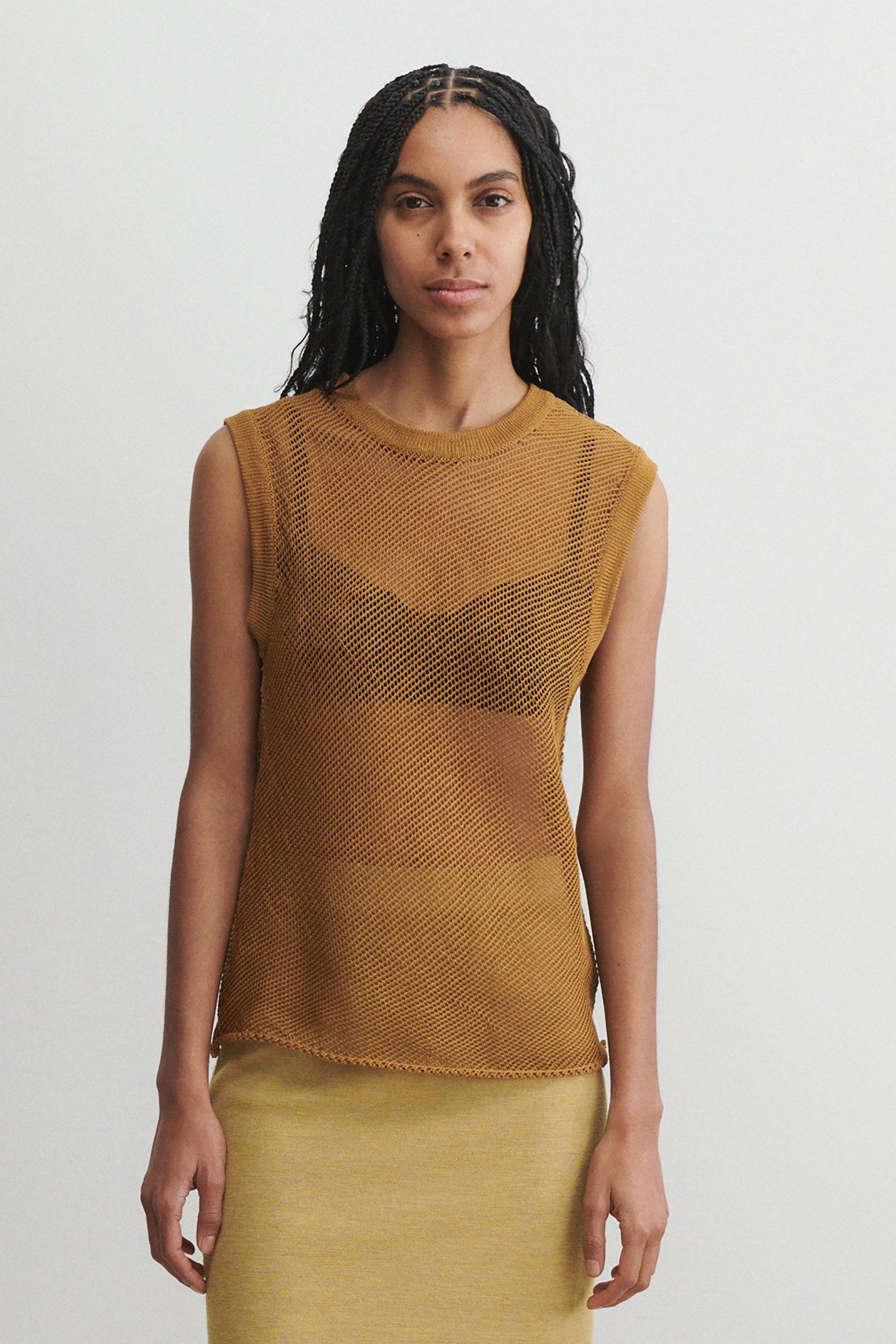 Rachel Comey | Rhett Tank Charcoal Multi