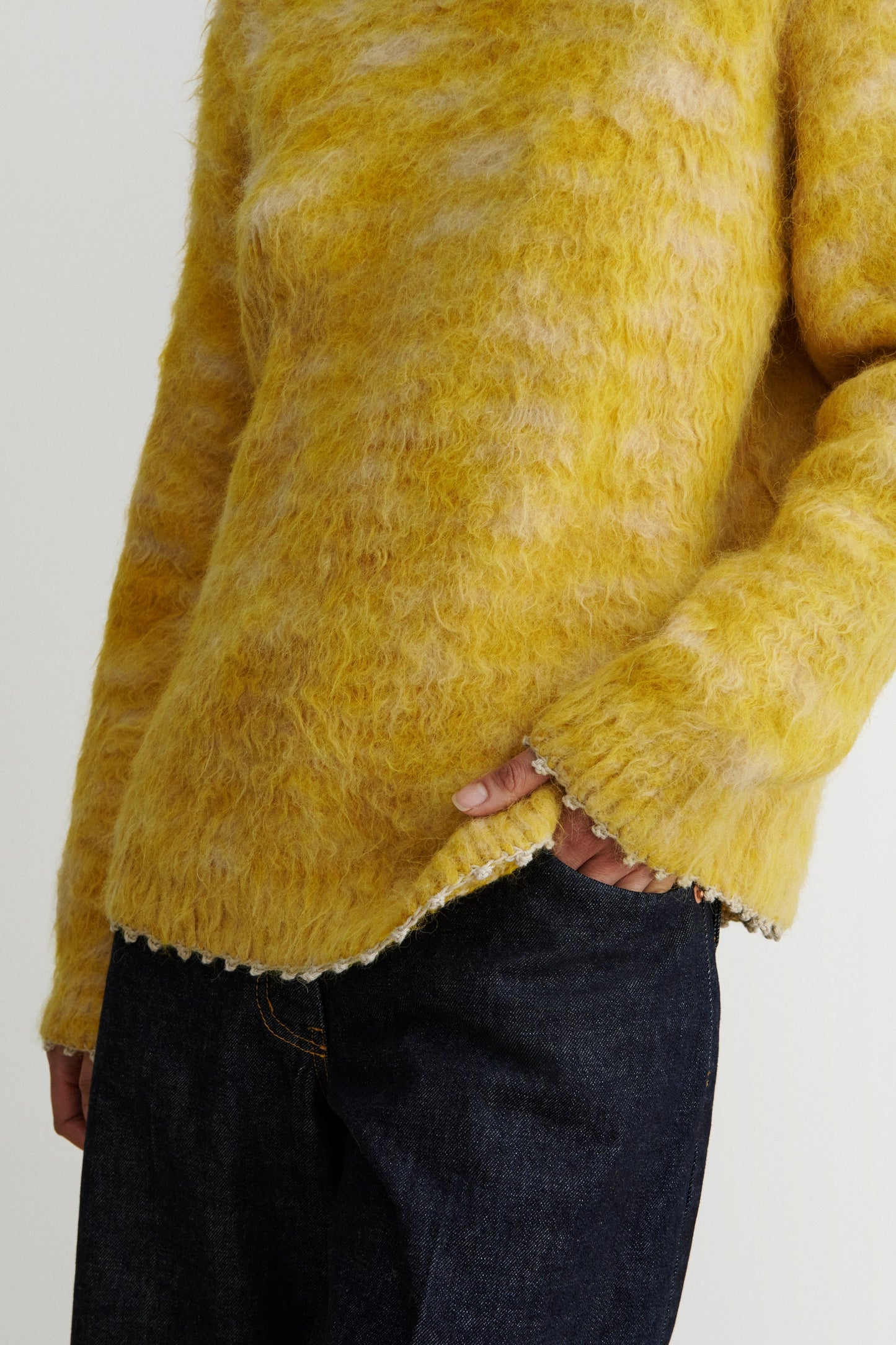 Rachel Comey | Durden Sweater Chartreuse Space Dye
