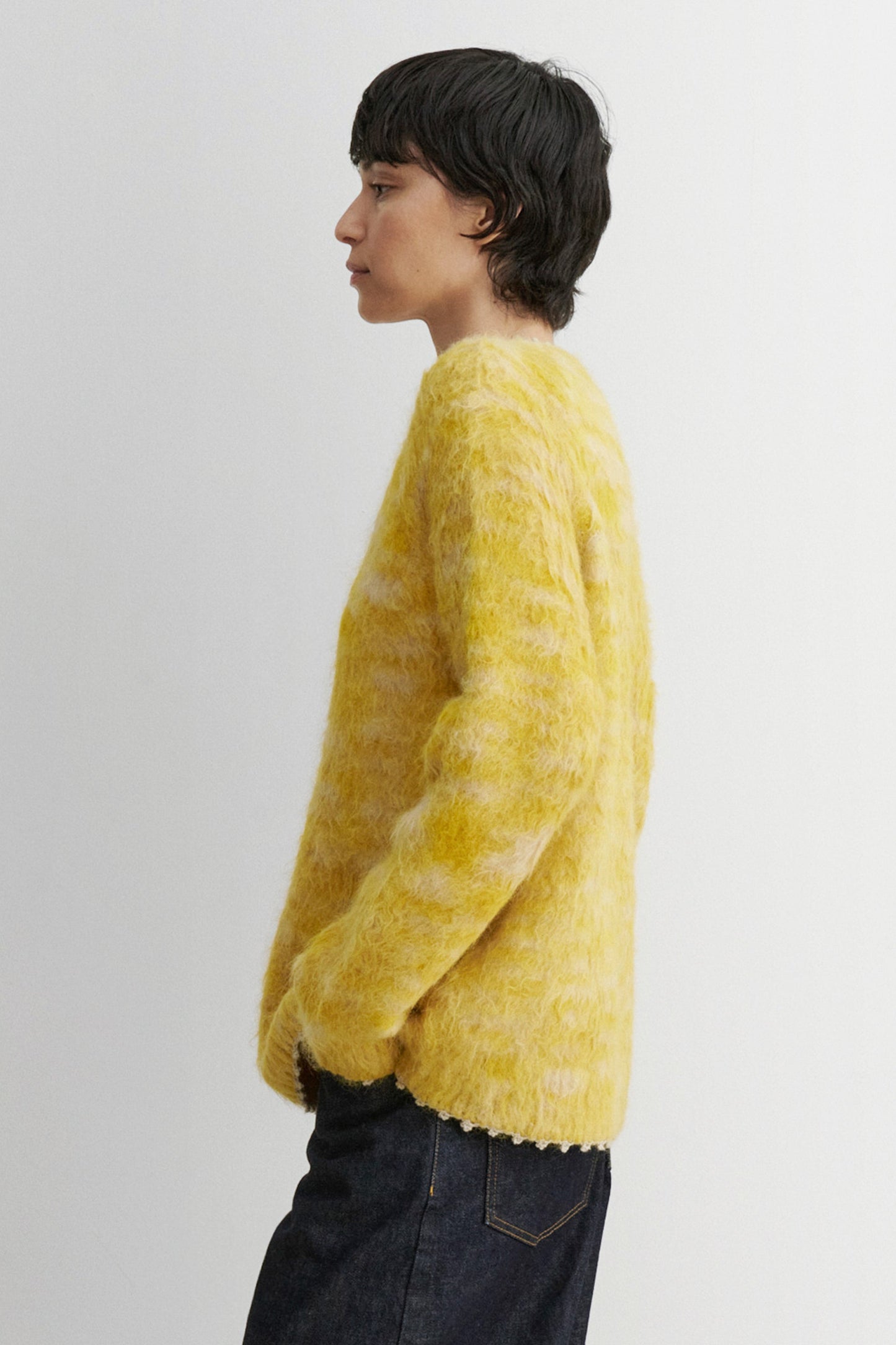Rachel Comey | Durden Sweater Chartreuse Space Dye