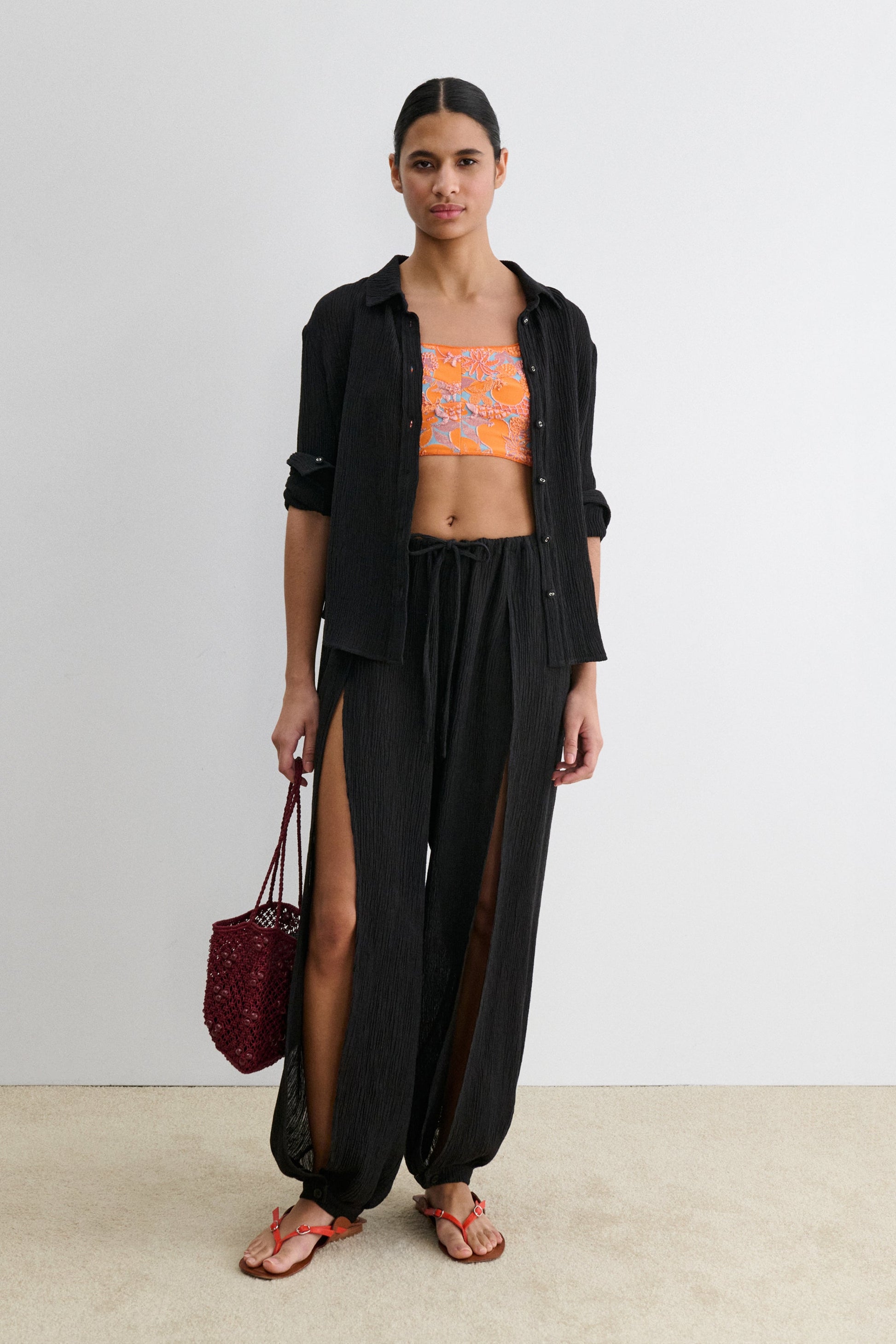 Rachel Comey | Split Pant Black