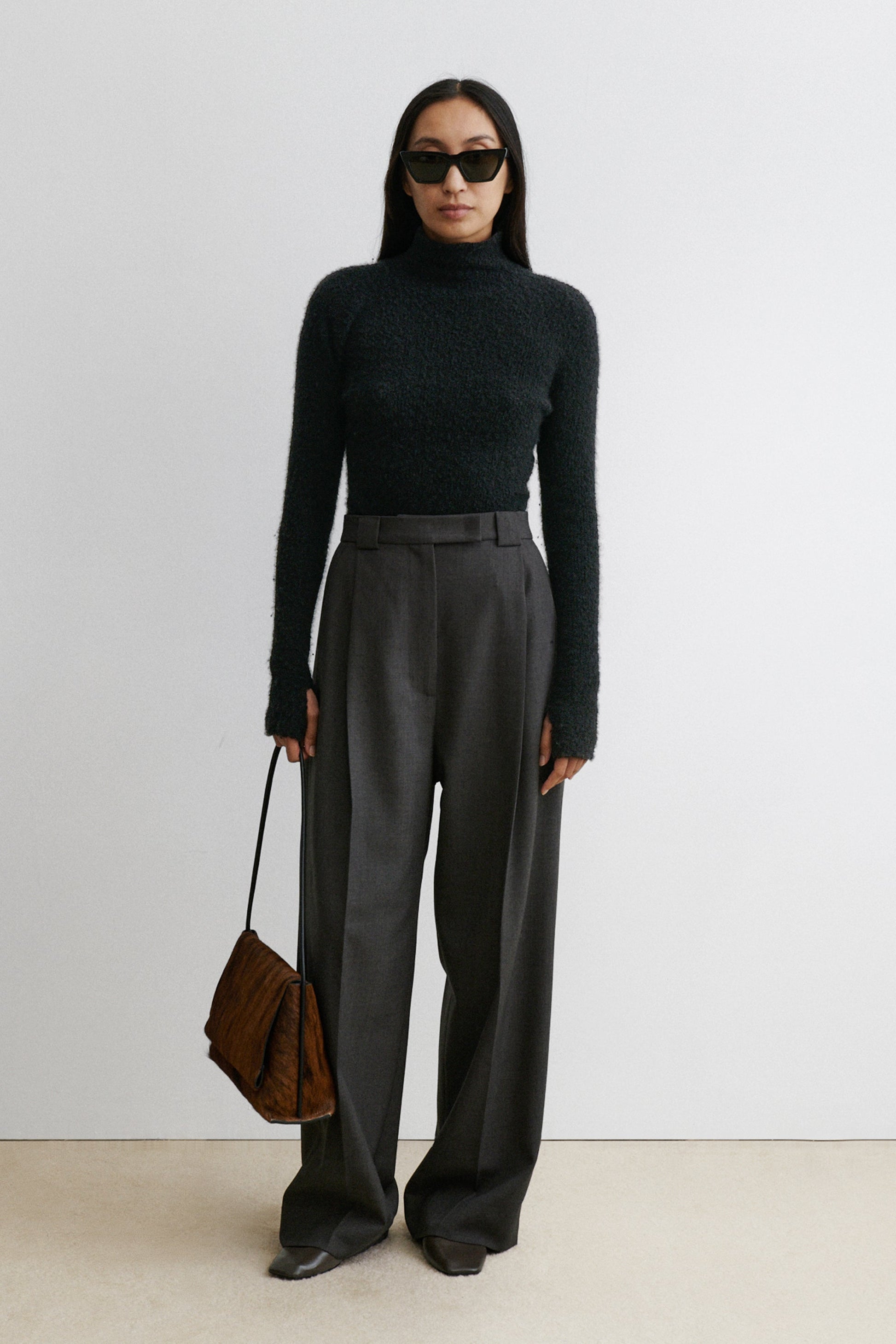 Rachel Comey | Cortex Pant Dark Grey Melange