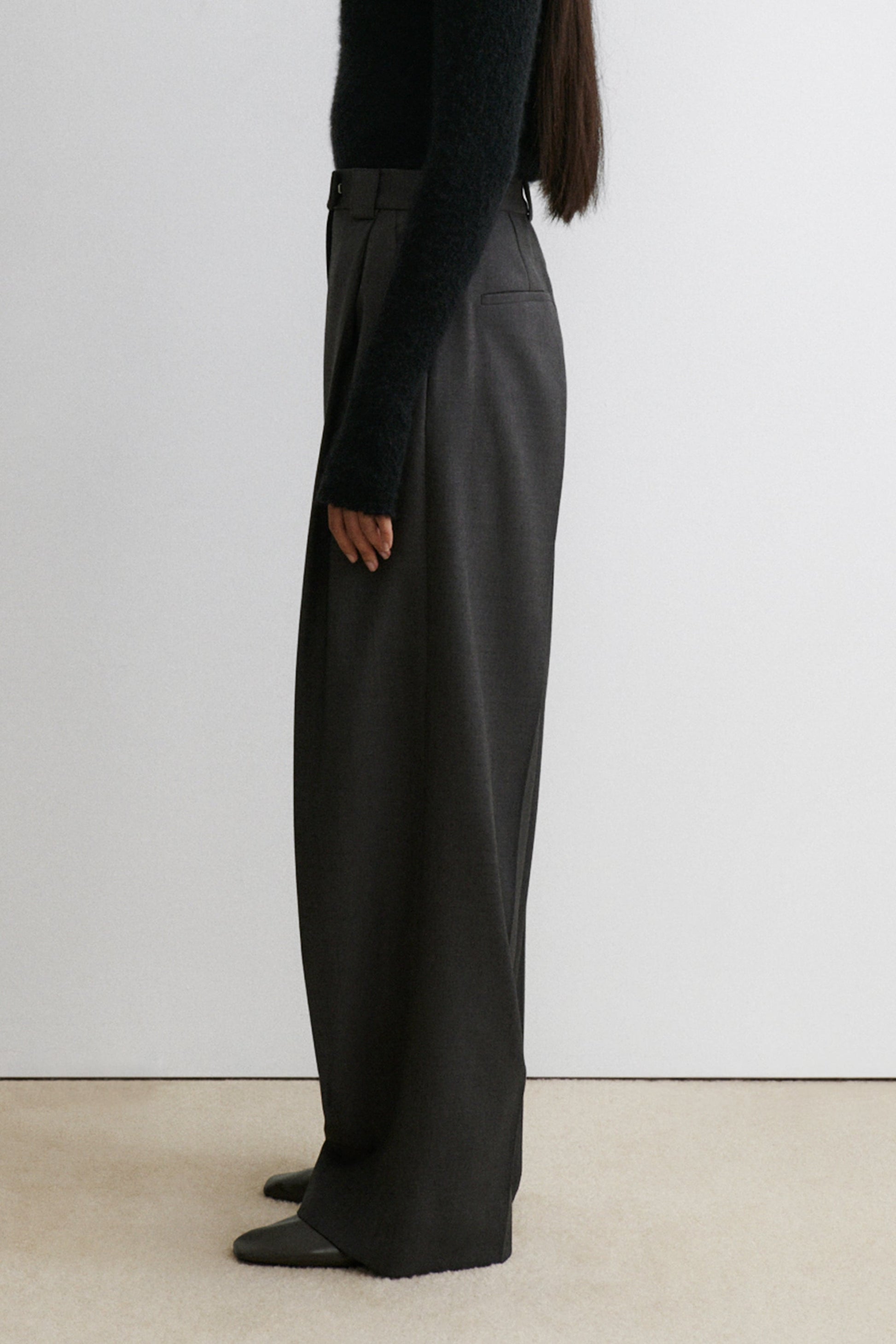 Rachel Comey | Cortex Pant Dark Grey Melange