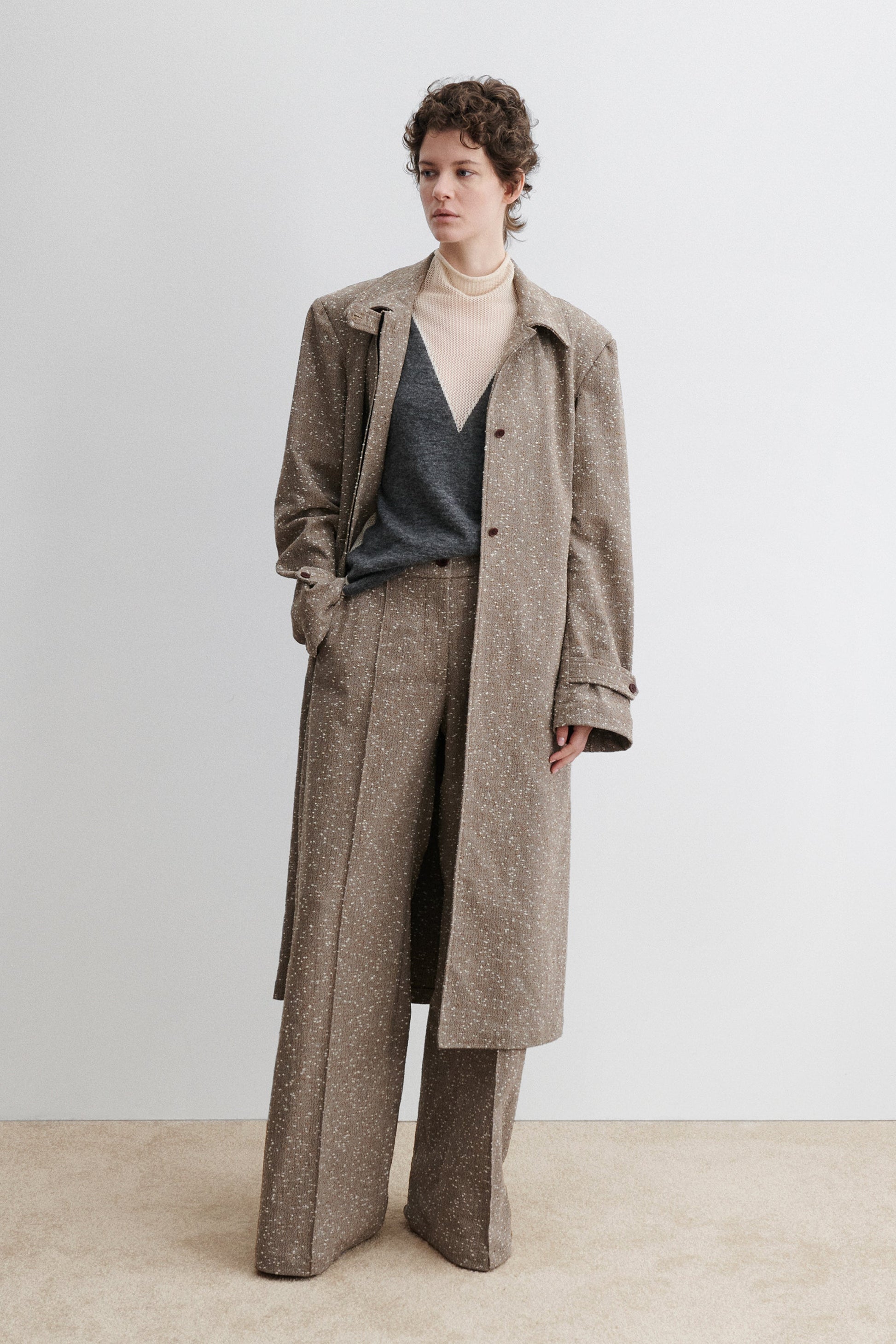 Rachel Comey | Mosey Jacket Brown Herringbone