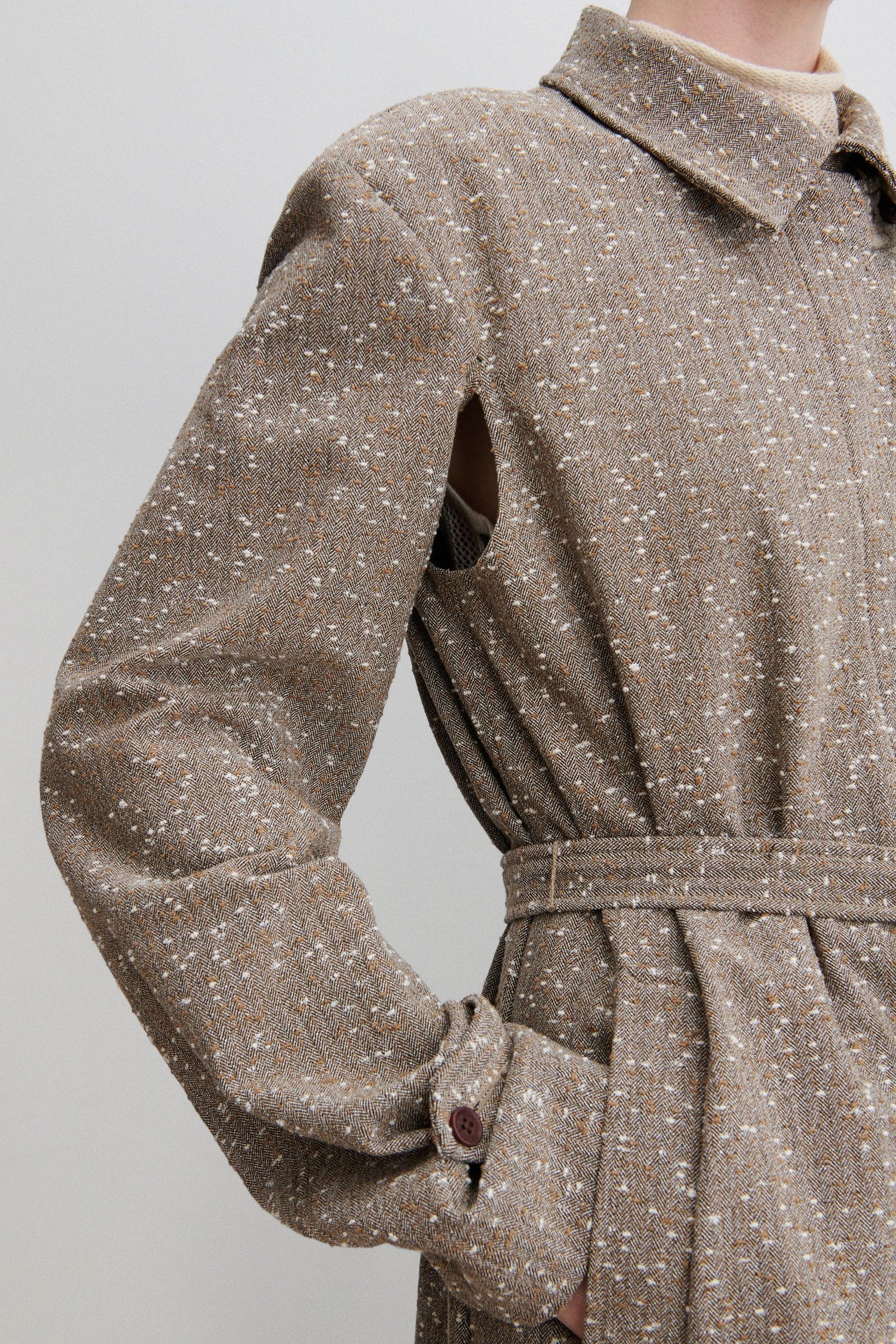 Rachel Comey | Mosey Jacket Brown Herringbone